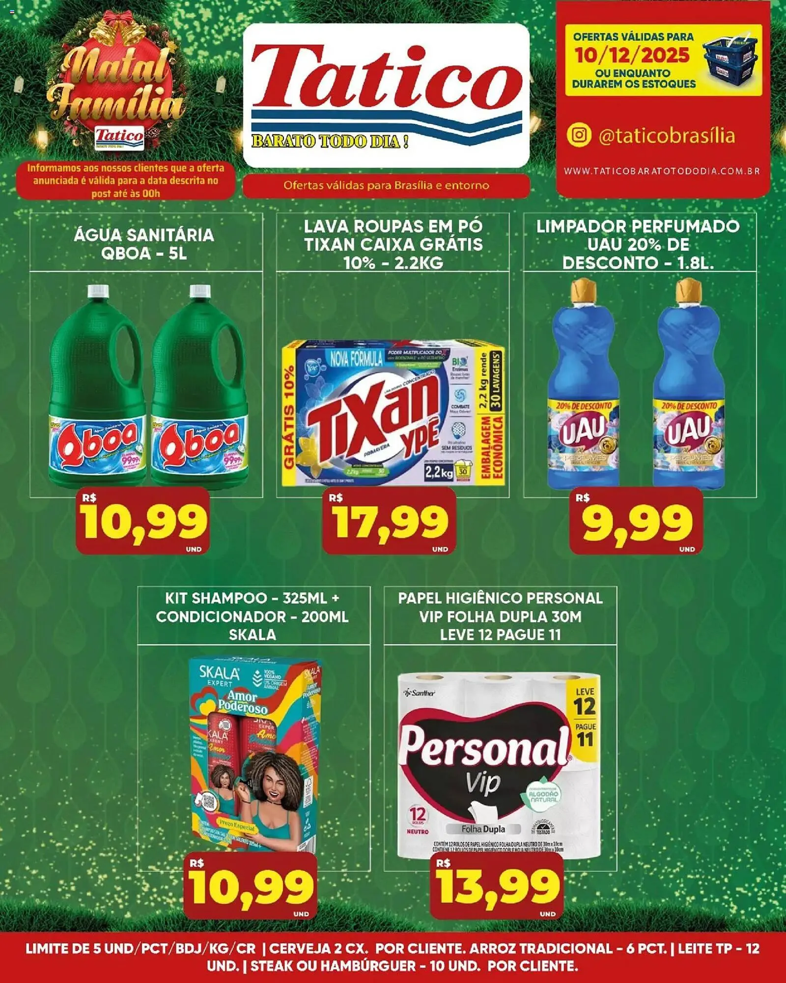 Encarte de Tabloide Tatico 11 de dezembro até 14 de dezembro 2025 - Pagina 34