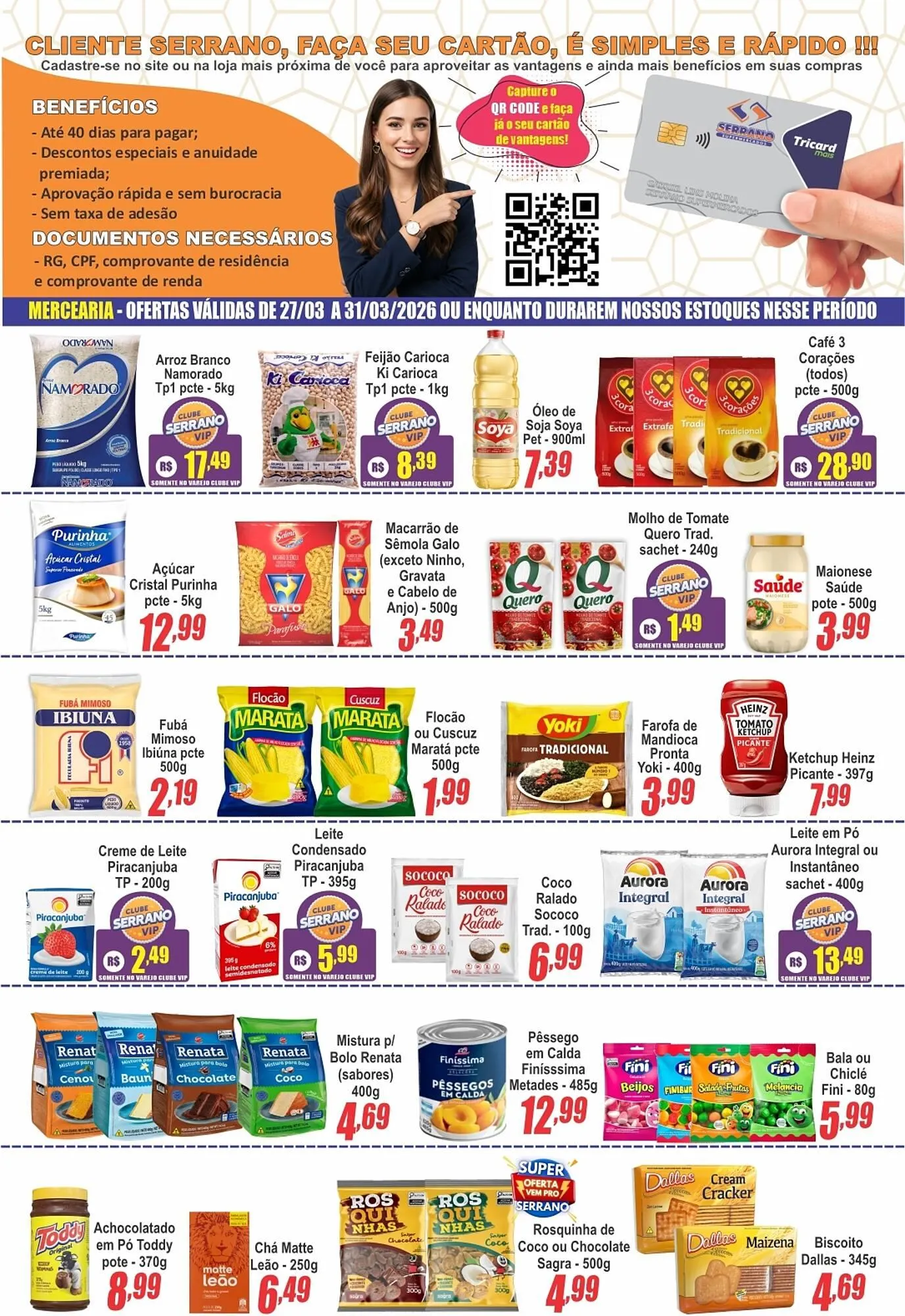 Encarte de Catálogo Serrano Supermercado 25 de março até 26 de março 2026 - Pagina 4