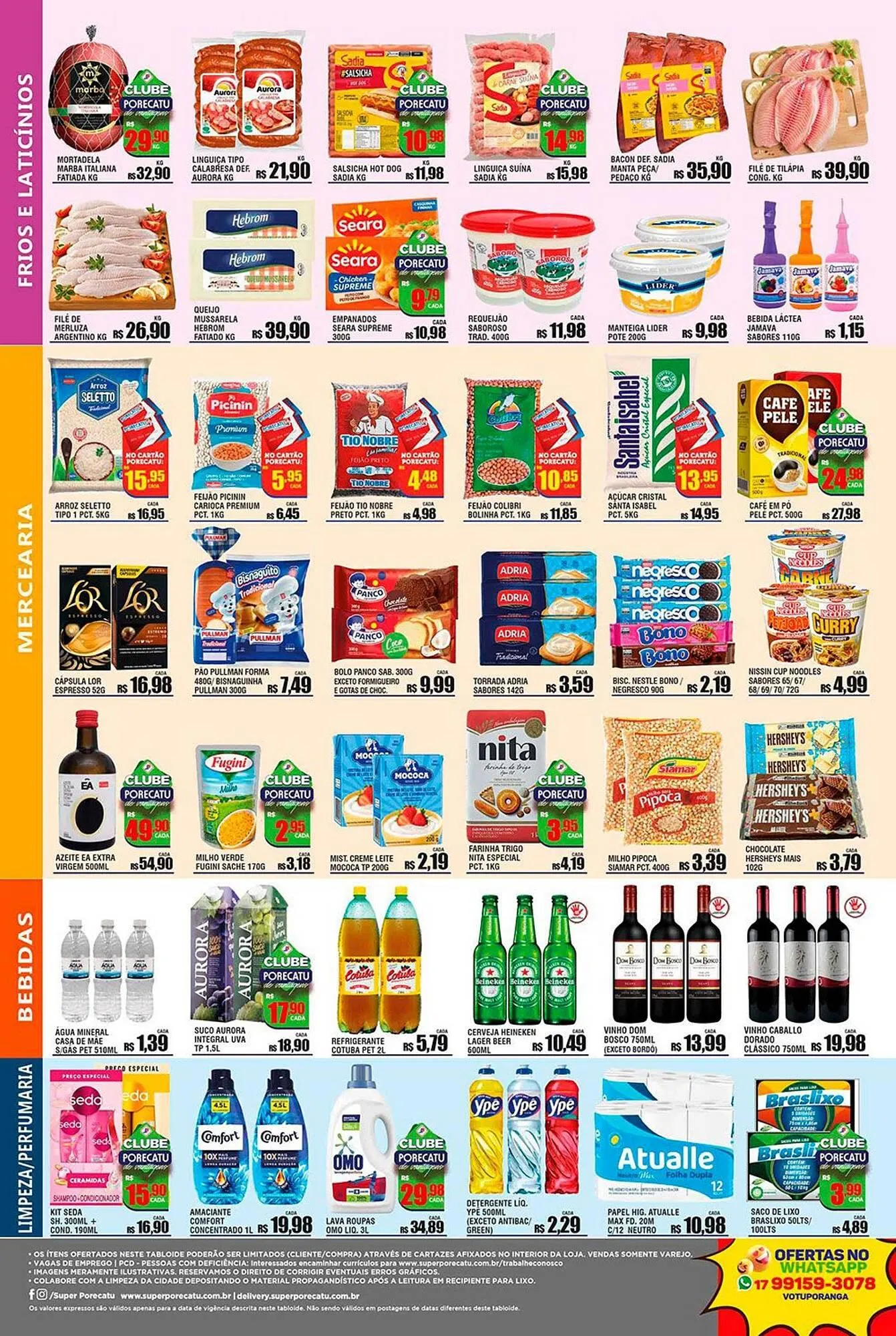 Encarte de Catálogo Supermercado Porecatu 30 de junho até 2 de julho 2025 - Pagina 2