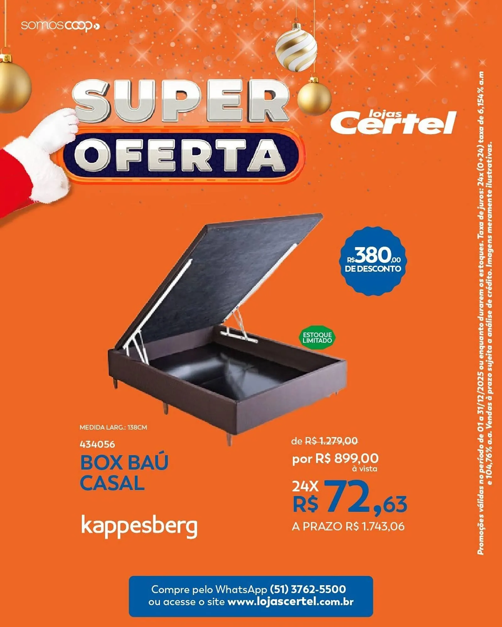 Encarte de Folheto Lojas Certel 17 de dezembro até 31 de dezembro 2025 - Pagina 5