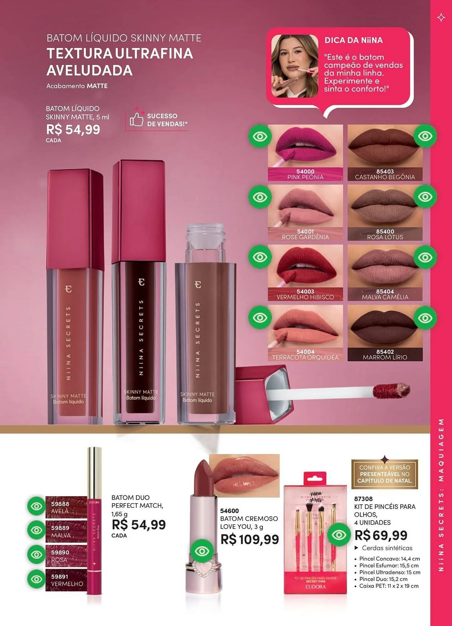 Encarte de Catálogo Eudora 27 de novembro até 27 de dezembro 2025 - Pagina 99