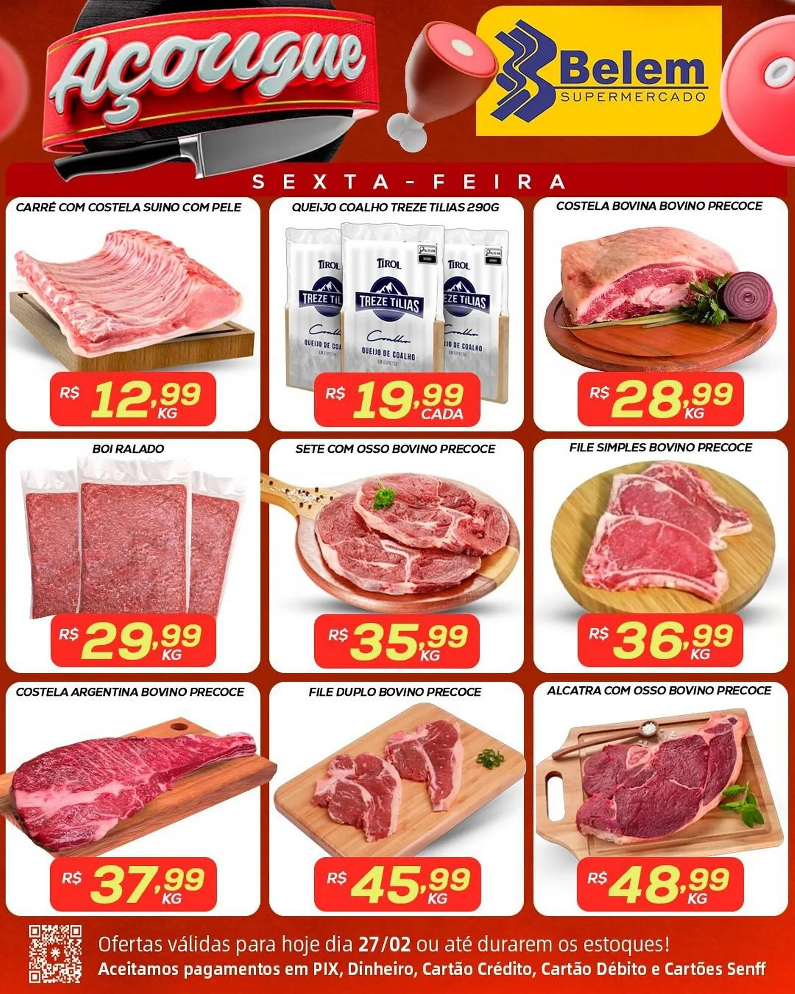 Encarte de Catálogo Belem Supermercados 27 de fevereiro até 27 de fevereiro 2026 - Pagina 1