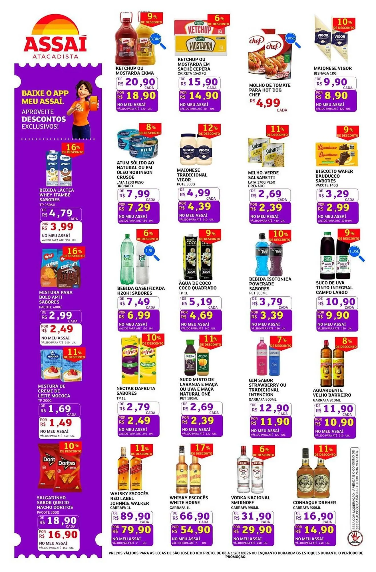 Encarte de Encarte Assaí Atacadista 8 de janeiro até 11 de janeiro 2026 - Pagina 2