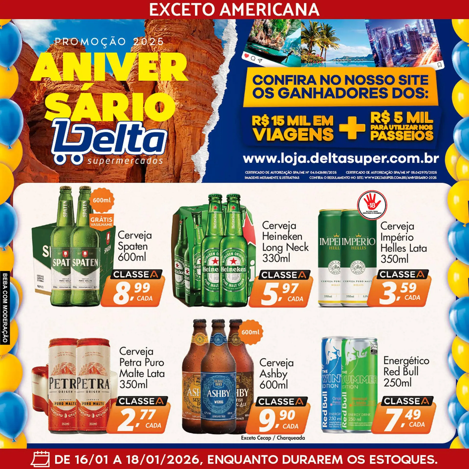 Encarte de Catálogo Delta Supermercados 16 de janeiro até 18 de janeiro 2026 - Pagina 5