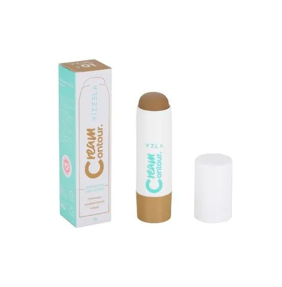 Contorno Facial Vizzela Cream Contour Cor 01