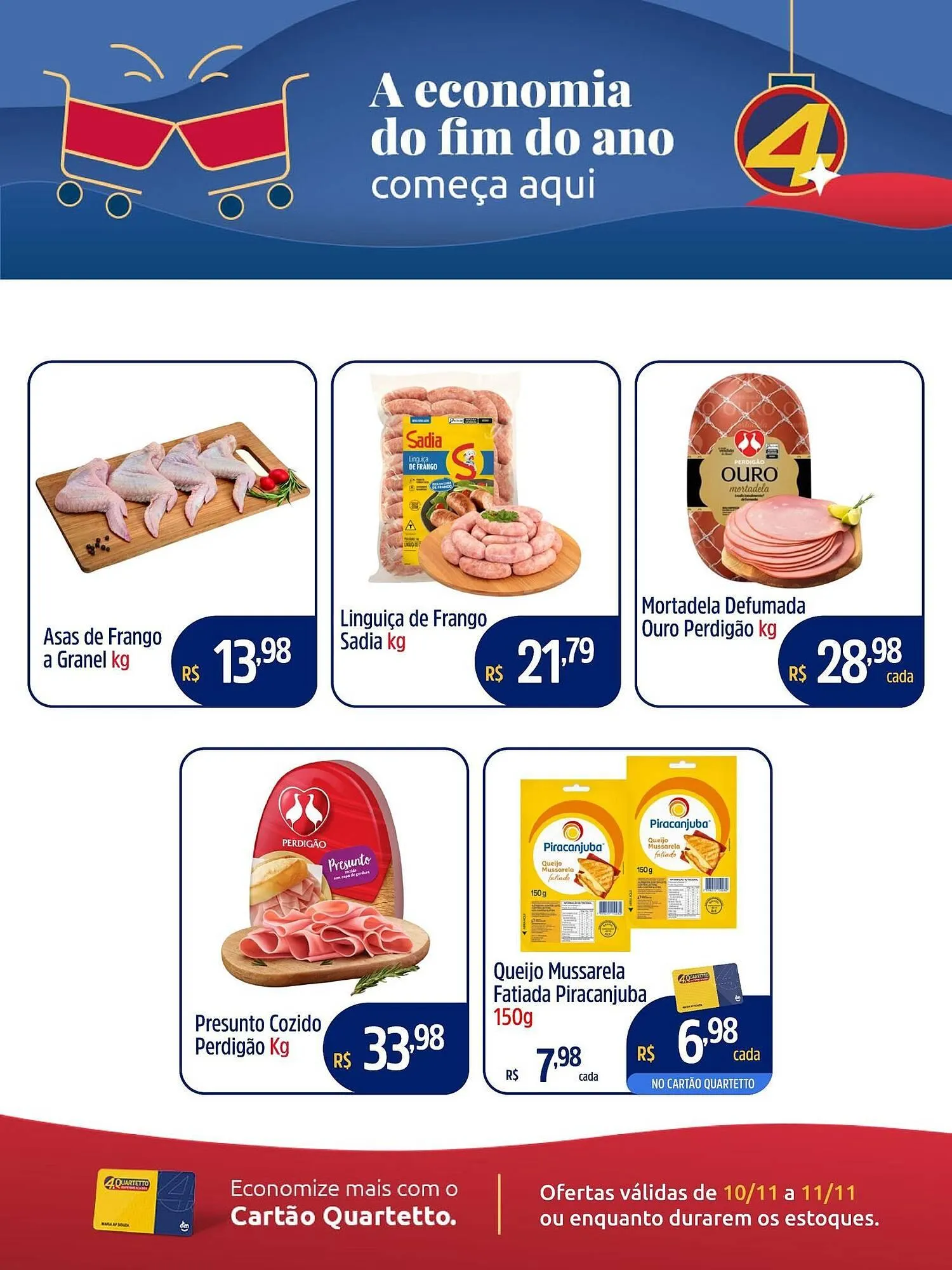 Encarte de Catálogo Quartetto Supermercados 10 de novembro até 11 de novembro 2025 - Pagina 2