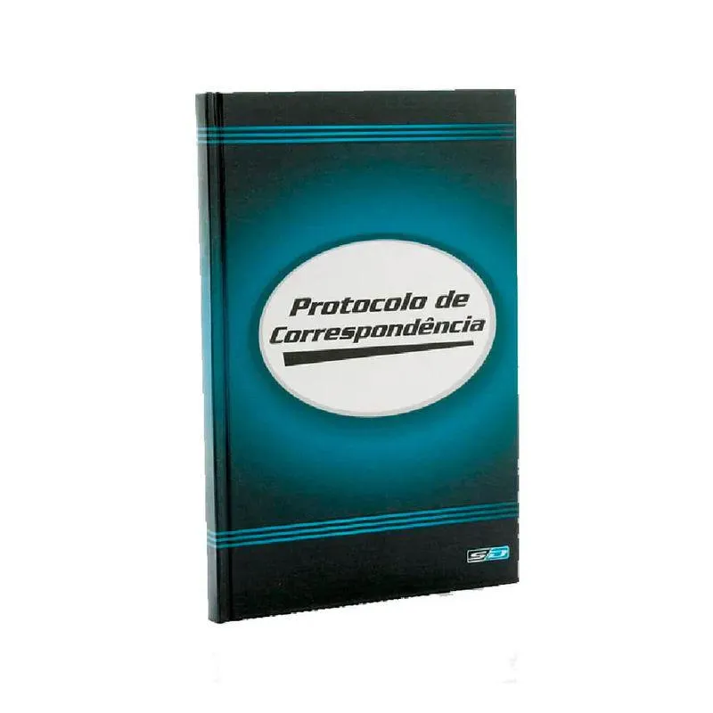 Livro Protocolo de Correspondência 154x216mm 52 Folhas - São Domingos