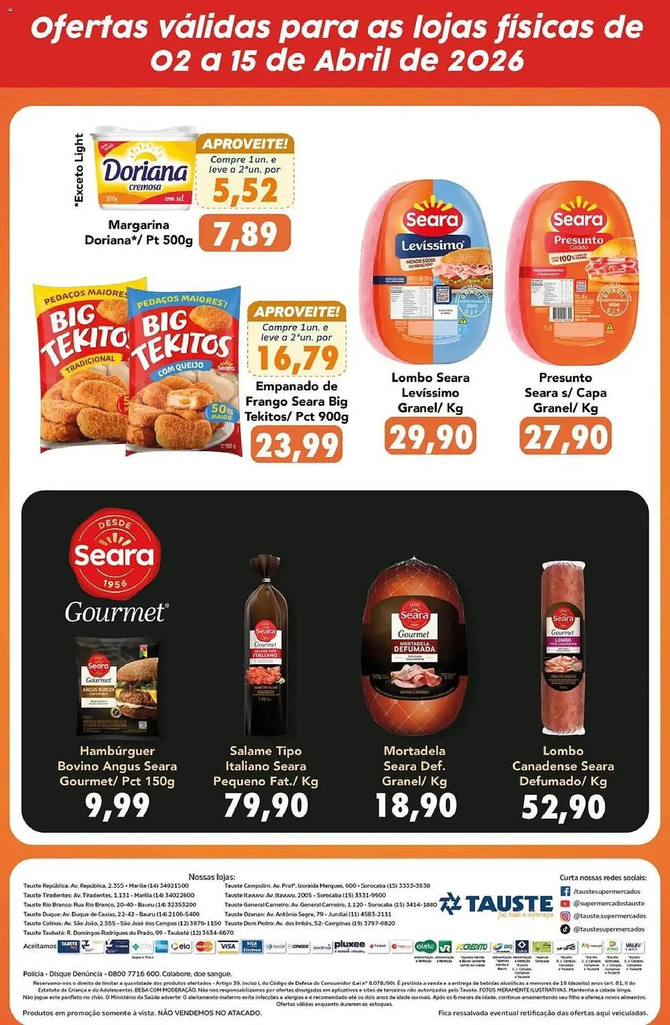 Encarte de Catálogo Supermercados Tauste 2 de abril até 16 de abril 2026 - Pagina 2