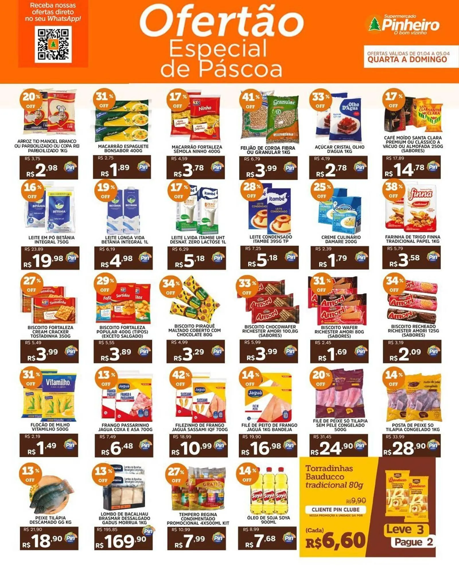 Encarte de Encarte Pinheiro Supermercado 1 de abril até 5 de abril 2026 - Pagina 5