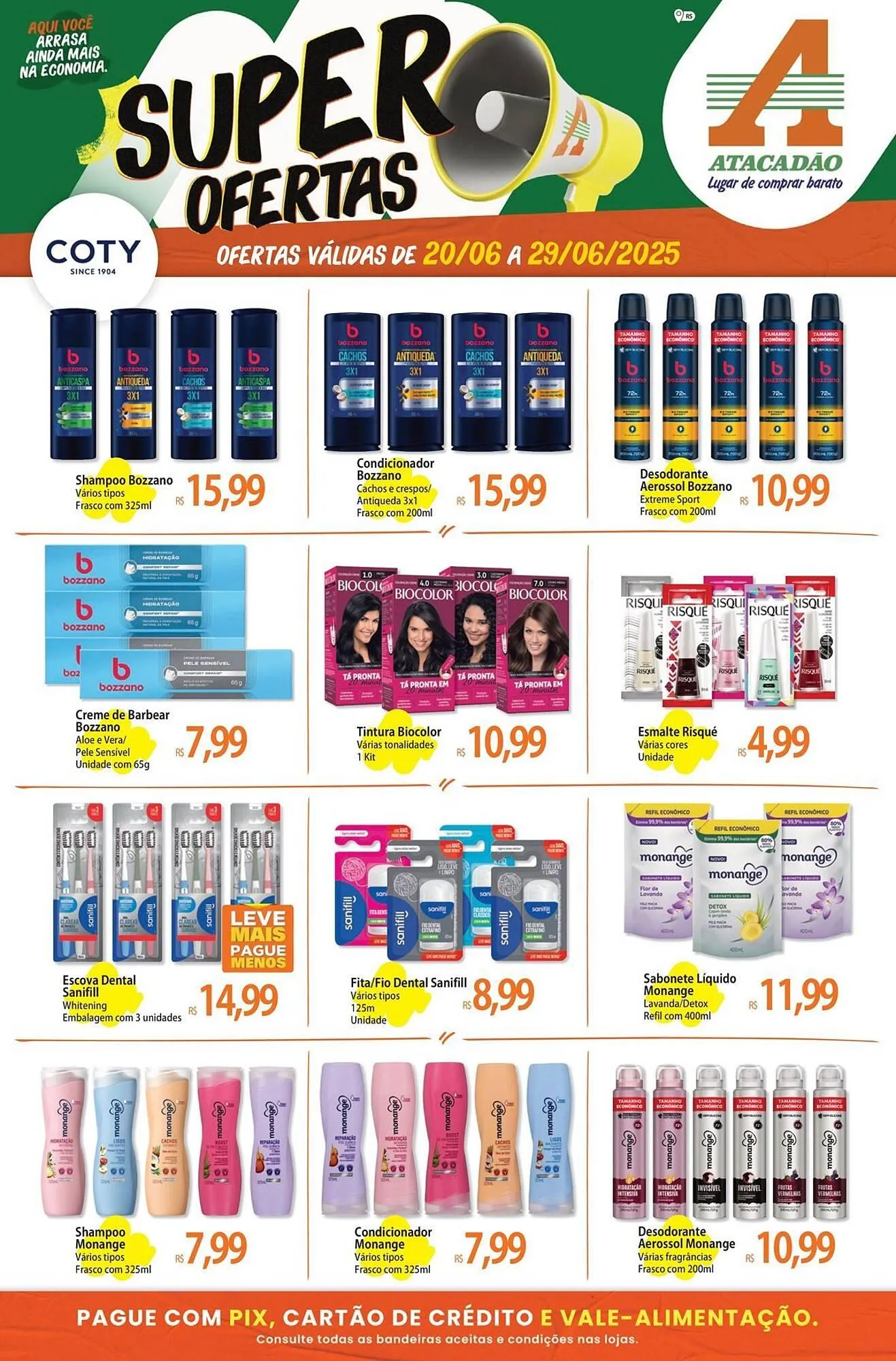 Encarte de Catálogo Atacadão 20 de junho até 29 de junho 2025 - Pagina 1