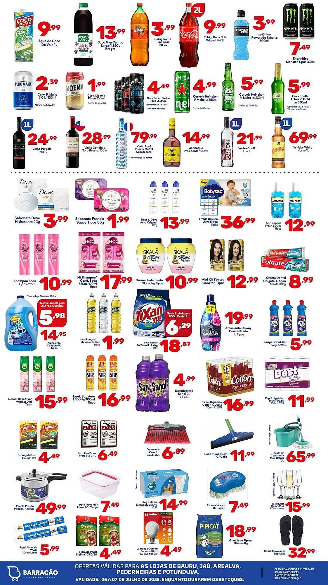 Encarte de Catálogo Barracão Supermercado 5 de julho até 7 de julho 2025 - Pagina 4