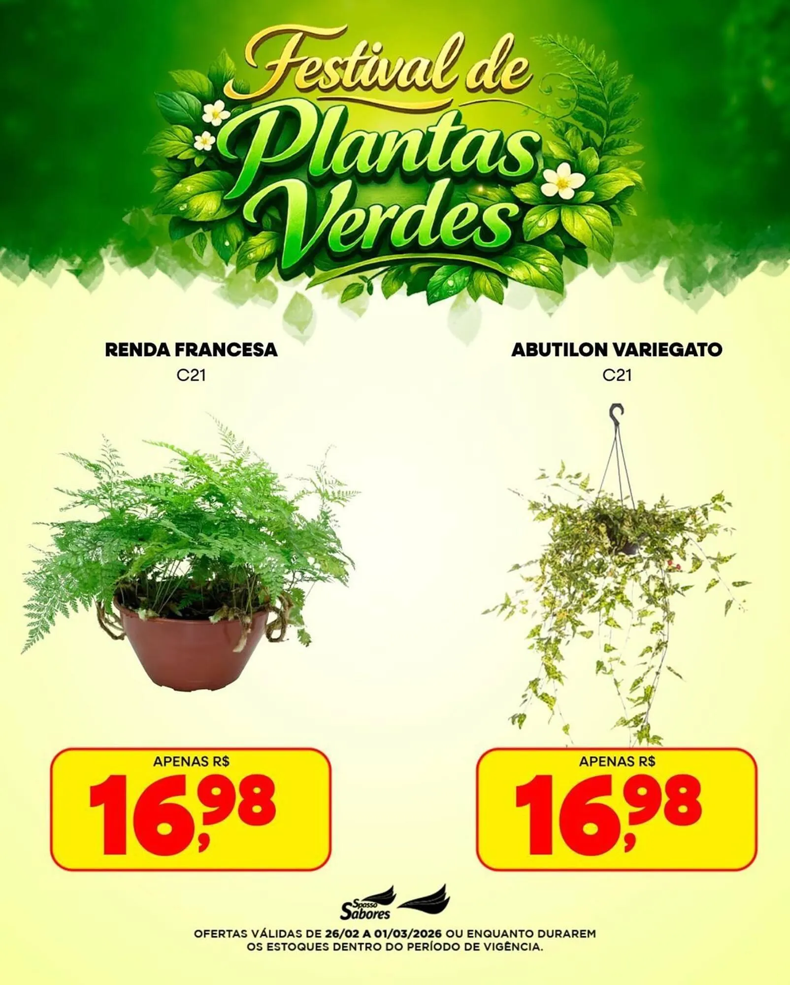 Encarte de Folheto Spasso Sabores 26 de fevereiro até 1 de março 2026 - Pagina 3