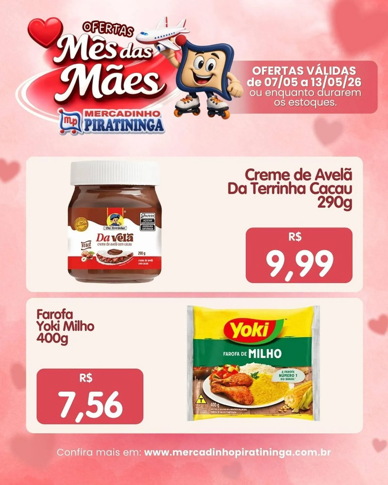 Encarte de Catálogo Mercadinho Piratininga 7 de maio até 13 de maio 2026 - Pagina 2