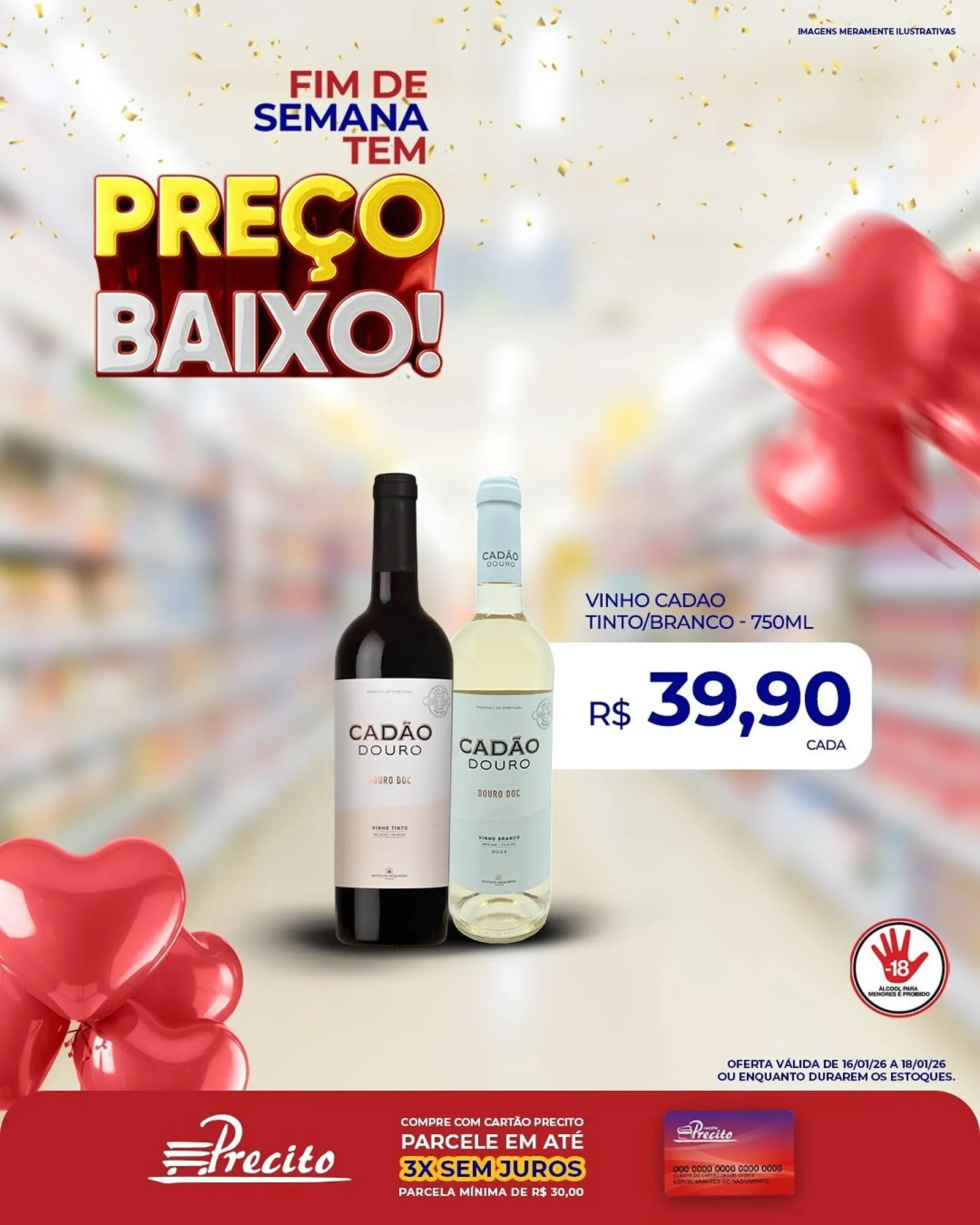 Encarte de Catálogo Supermercado Precito 16 de janeiro até 18 de janeiro 2026 - Pagina 4