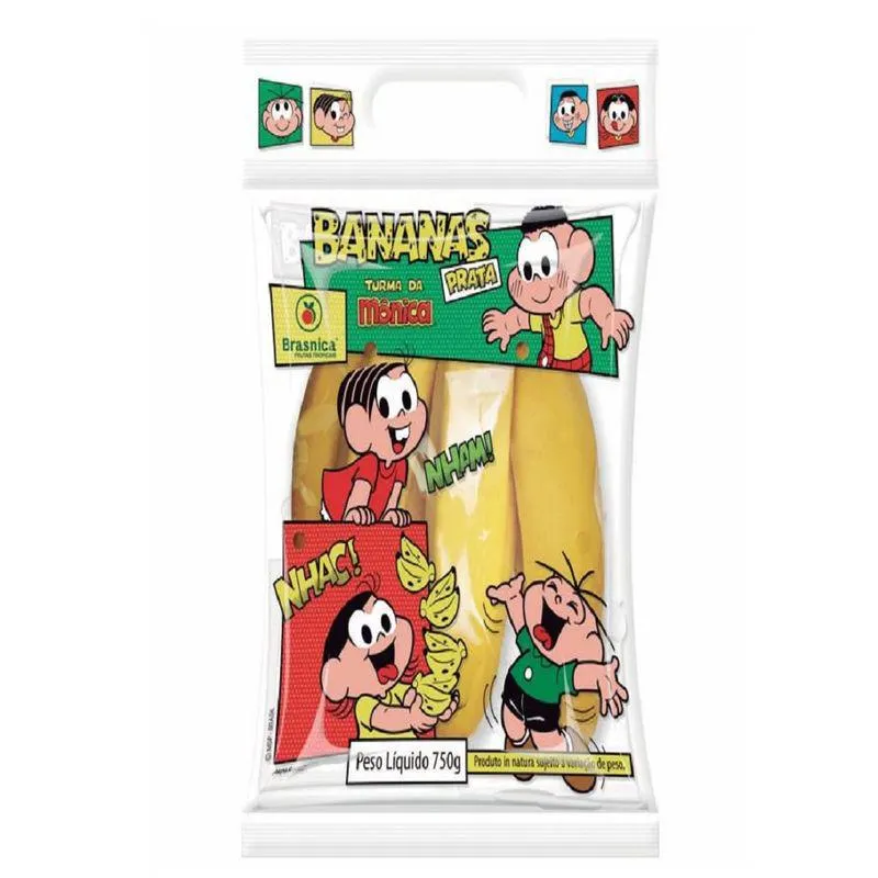 Banana Prata Turma da Mônica 750g