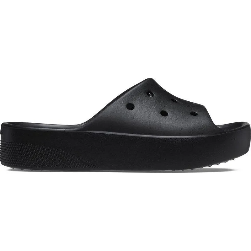 Chinelo Crocs Classic Platform Slide BLACK