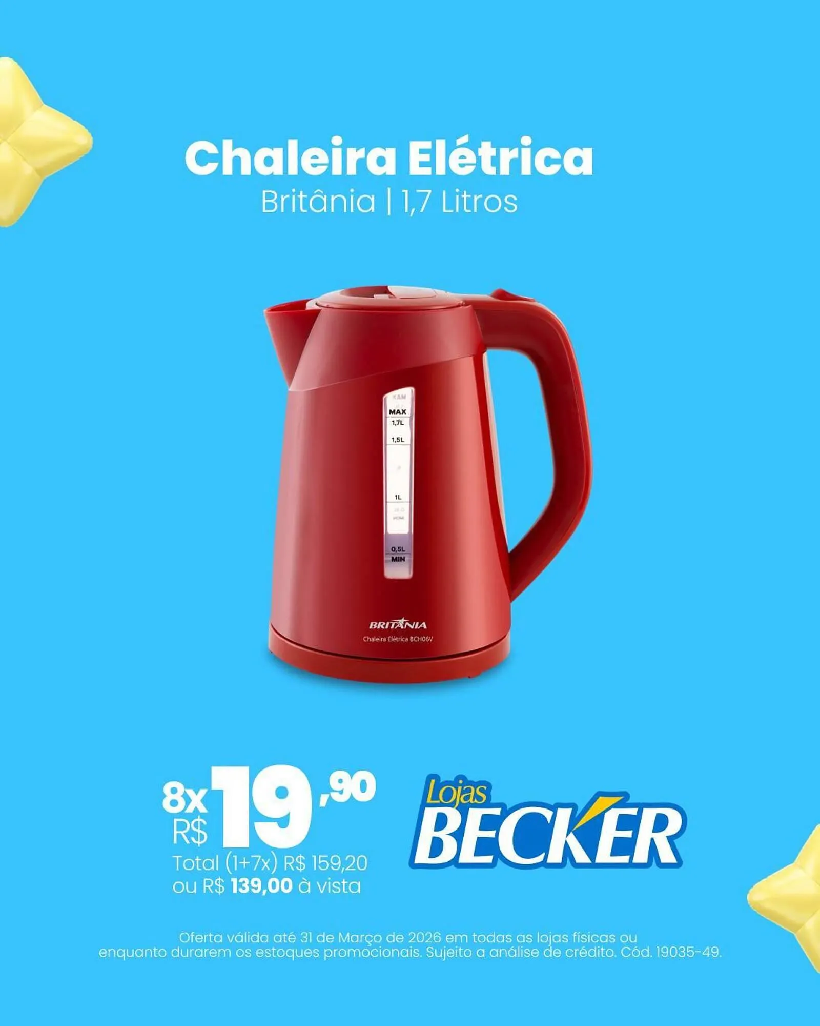 Encarte de Folheto Lojas Becker 26 de março até 31 de março 2026 - Pagina 3