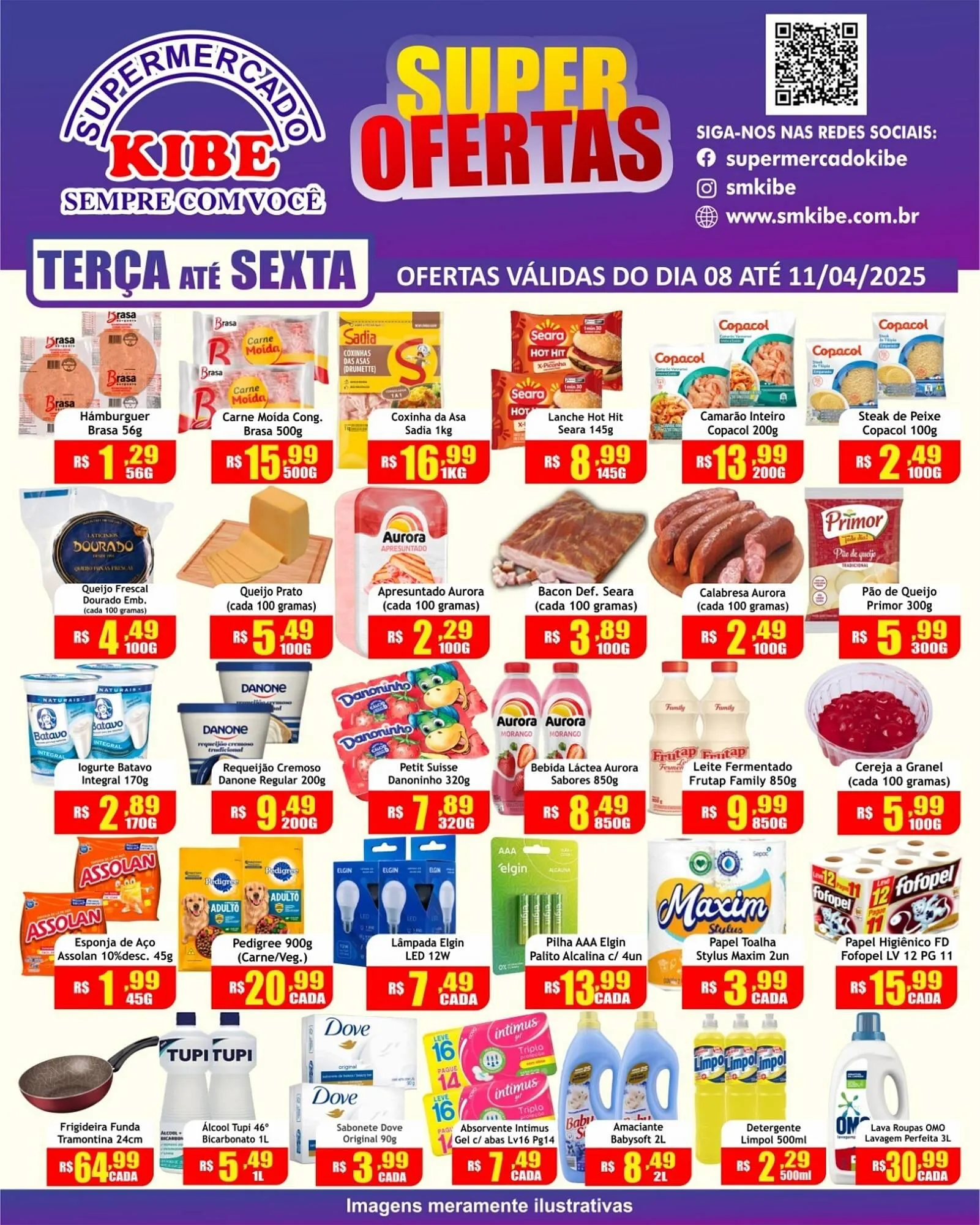 Encarte de Catálogo Supermercado Porecatu 7 de abril até 9 de abril 2025 - Pagina 3