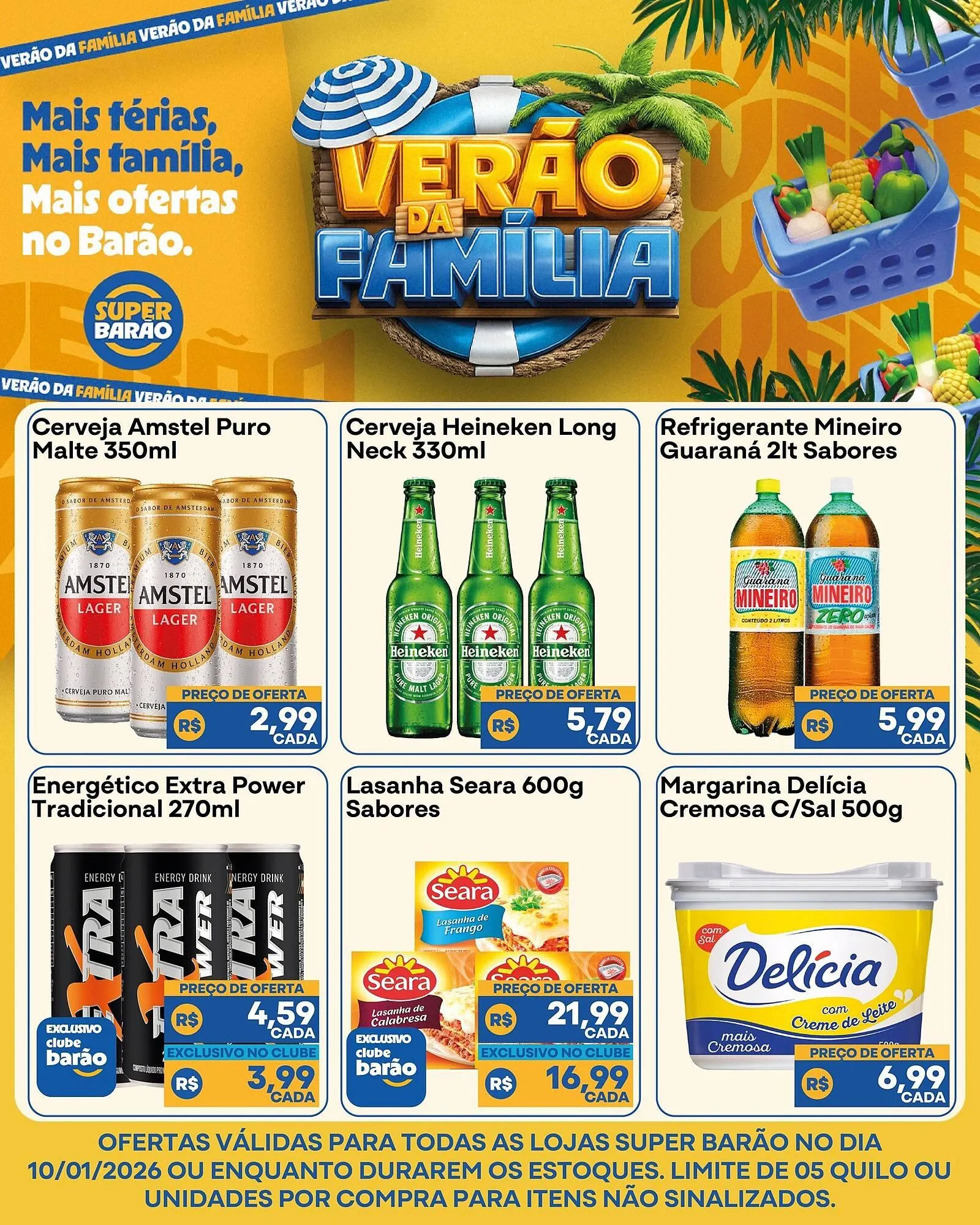 Encarte de Catálogo Super Barão 10 de janeiro até 10 de janeiro 2026 - Pagina 1