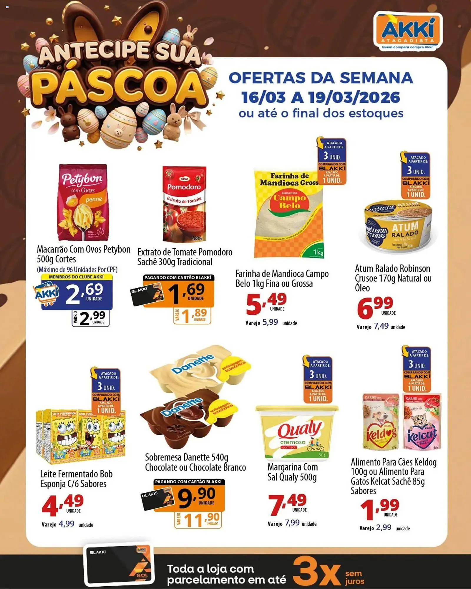Encarte de Folheto Akki Atacadista 16 de março até 19 de março 2026 - Pagina 3