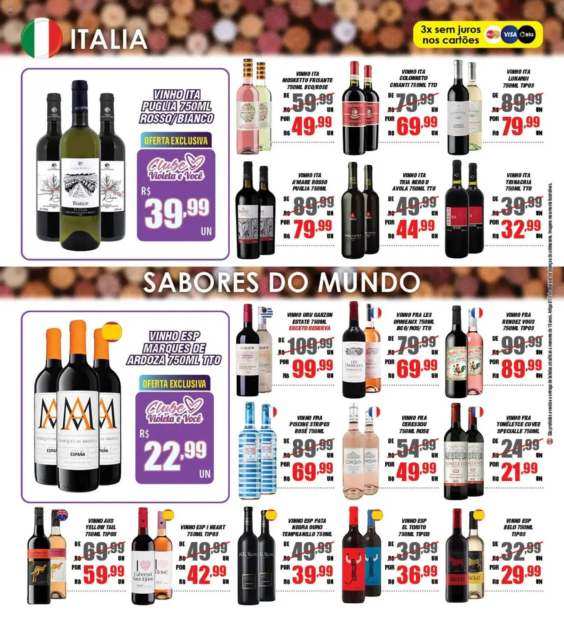 Encarte de Catálogo Violeta Supermercados 6 de junho até 30 de junho 2025 - Pagina 3