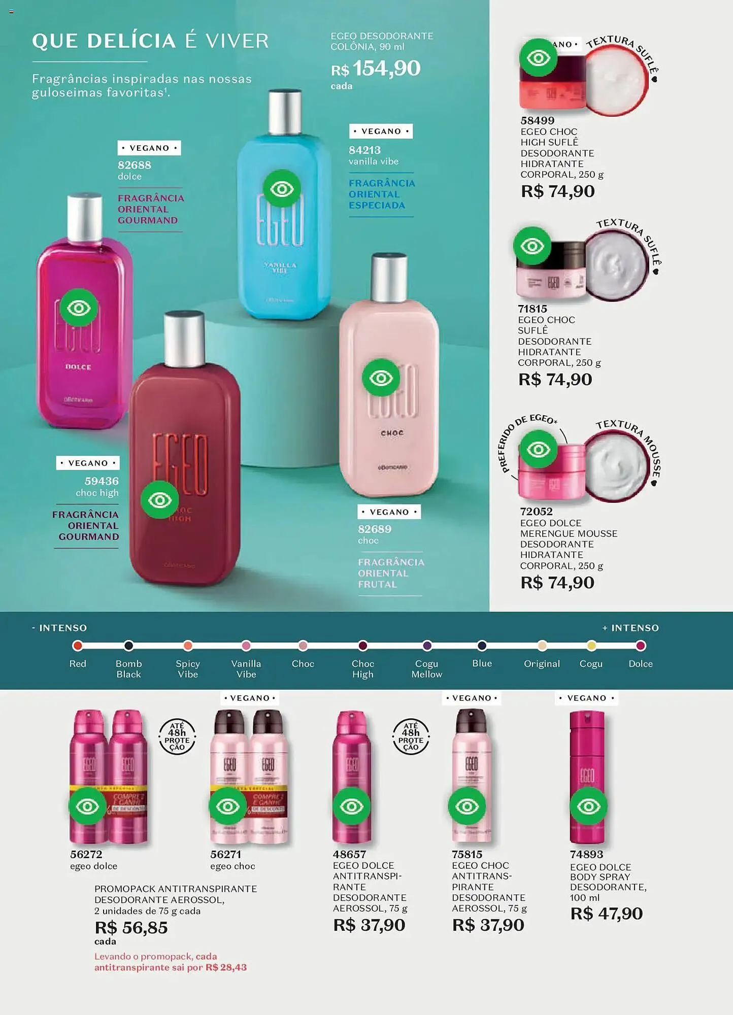 Encarte de Catálogo O Boticário 3 de novembro até 30 de novembro 2025 - Pagina 66