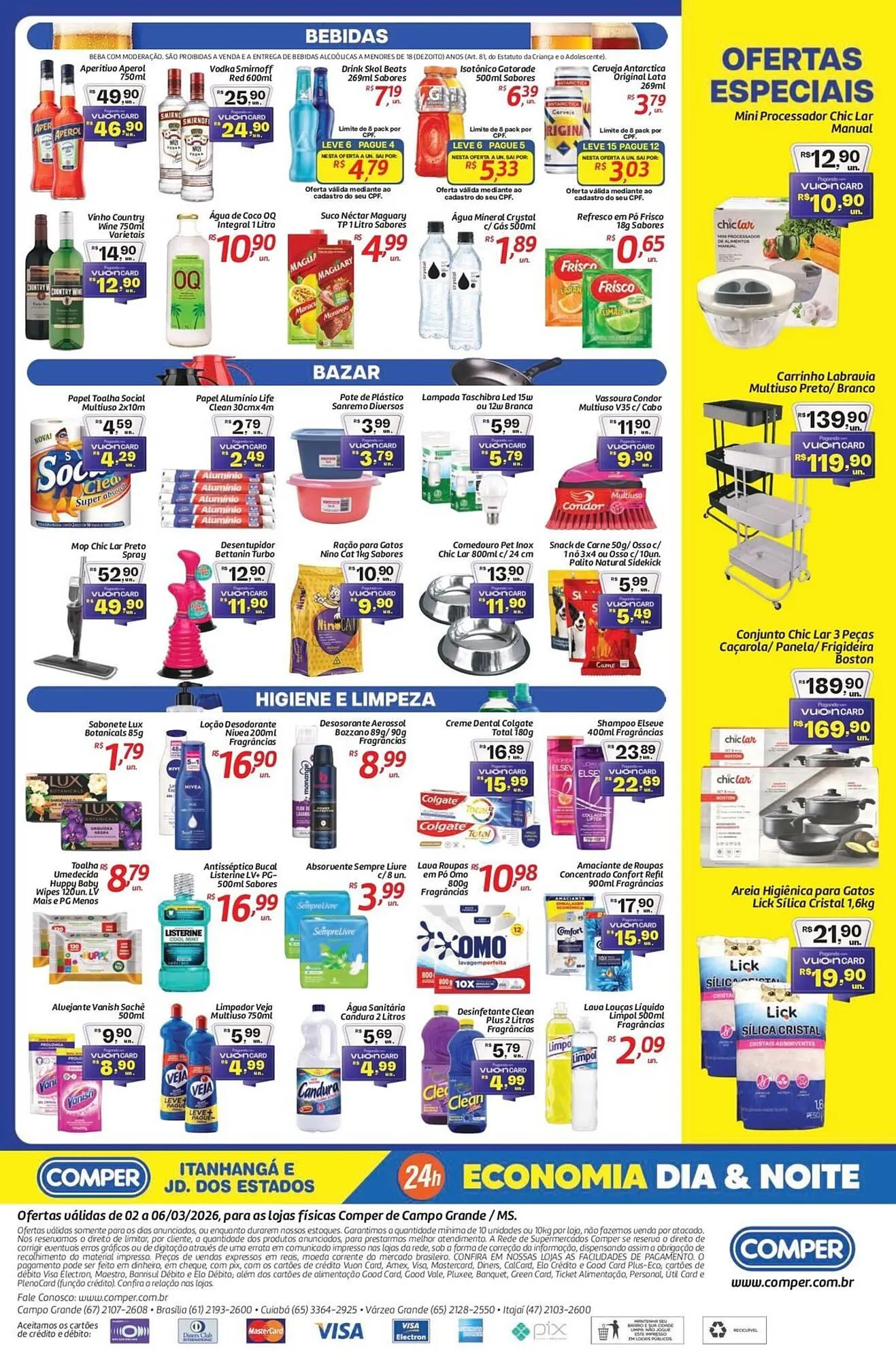Encarte de Folheto Comper 2 de março até 6 de março 2026 - Pagina 4