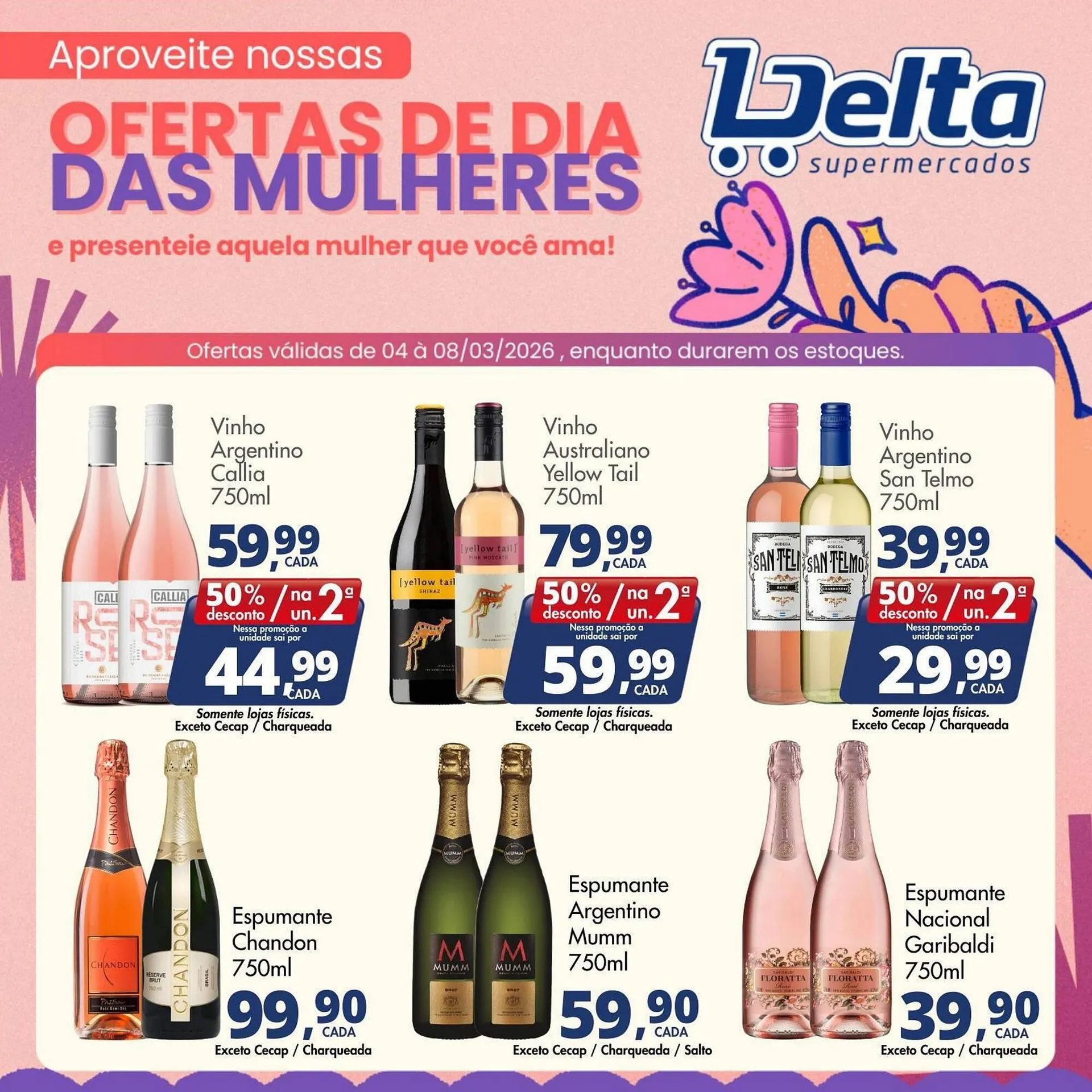 Encarte de Catálogo Delta Supermercados 4 de março até 9 de março 2026 - Pagina 4