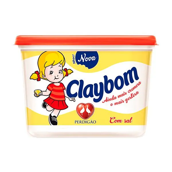 Margarina Claybom Cremosa com Sal 500g