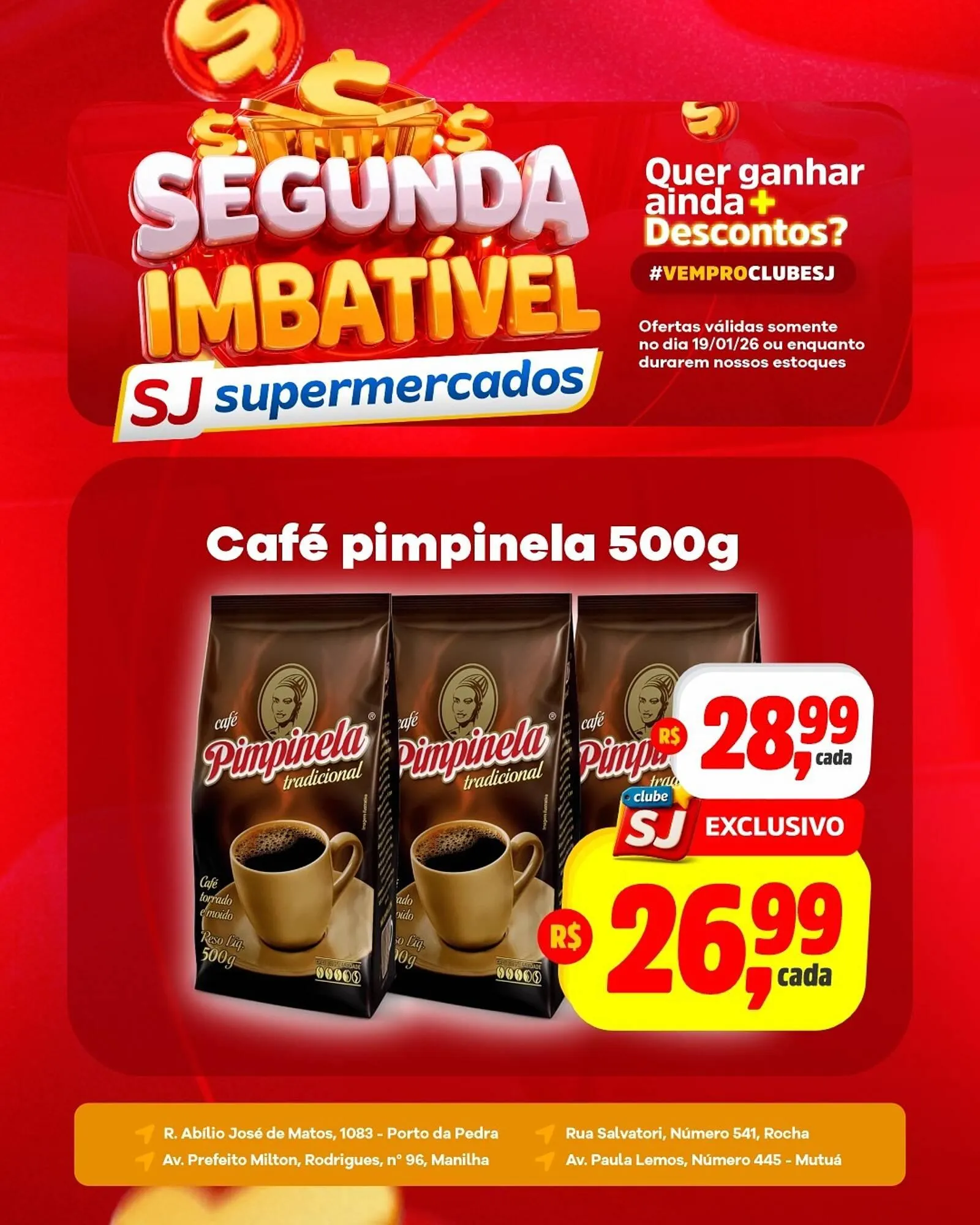 Encarte de Encarte Sj Supermercados 19 de janeiro até 19 de janeiro 2026 - Pagina 3