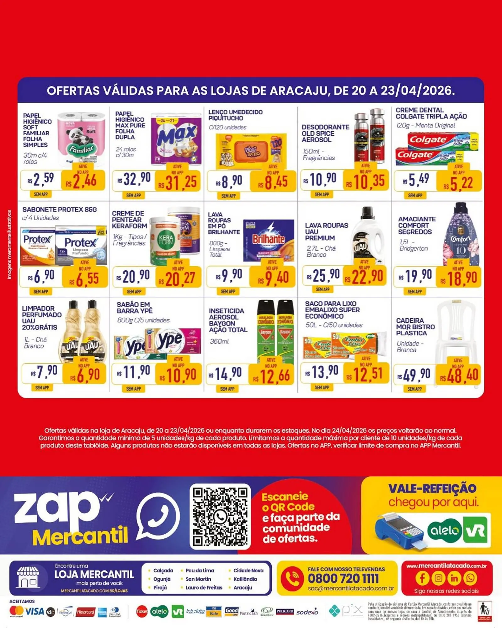 Encarte de Folheto Mercantil Rodrigues 20 de abril até 23 de abril 2026 - Pagina 3