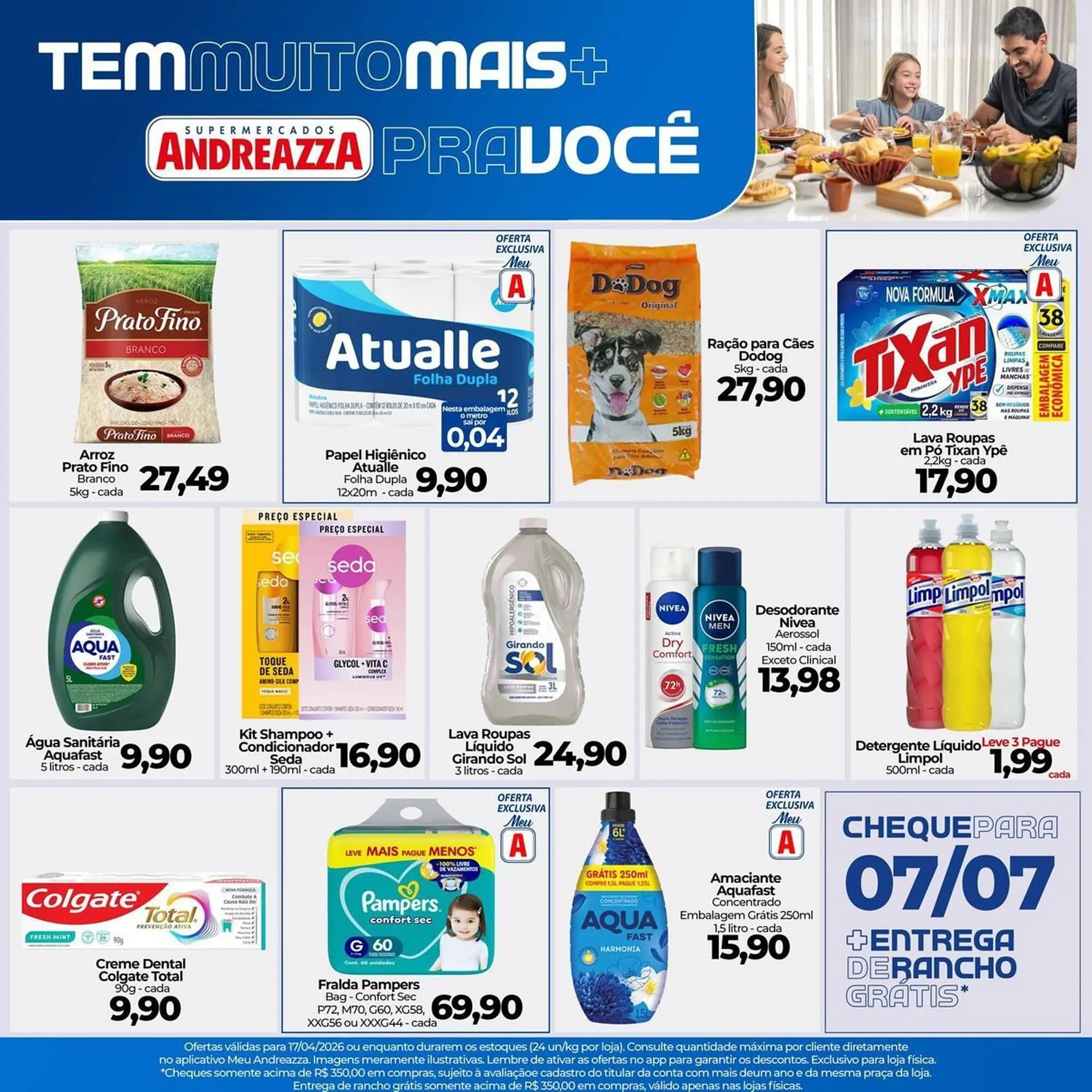 Encarte de Catálogo Supermercados Andreazza 17 de abril até 17 de abril 2026 - Pagina 2