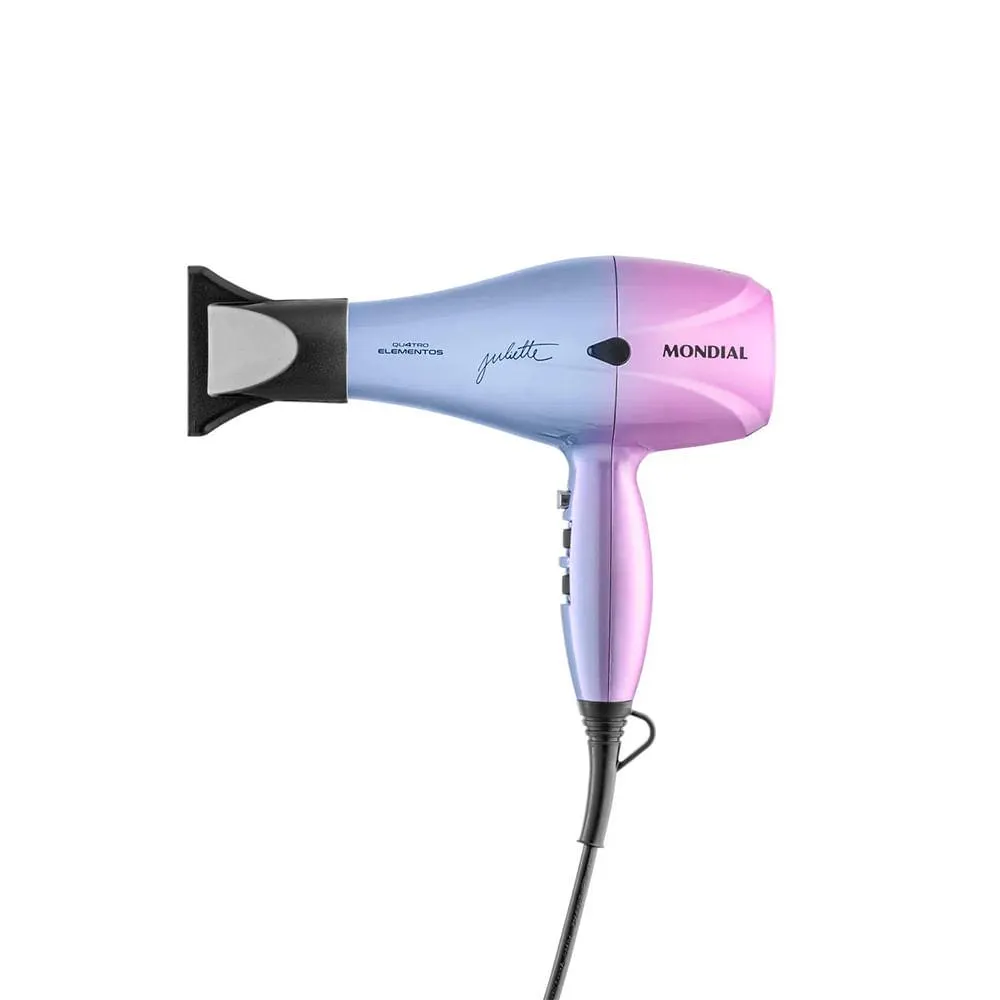 Secador de Cabelo By Juliette Mondial Duo Colors 2000w 127v SCPJU03127V - Mondial