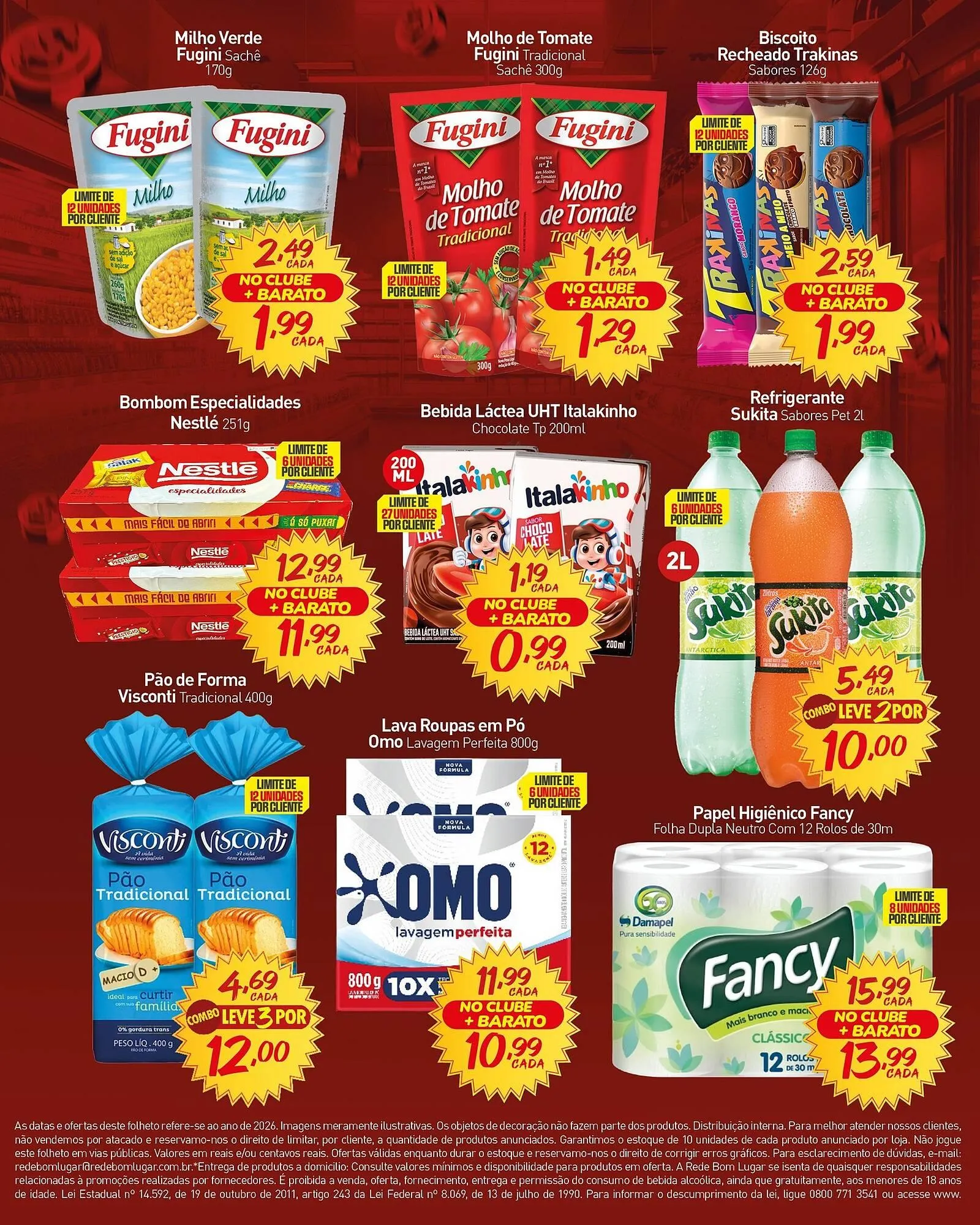 Encarte de Folheto Rede Bom Lugar 13 de março até 15 de março 2026 - Pagina 3