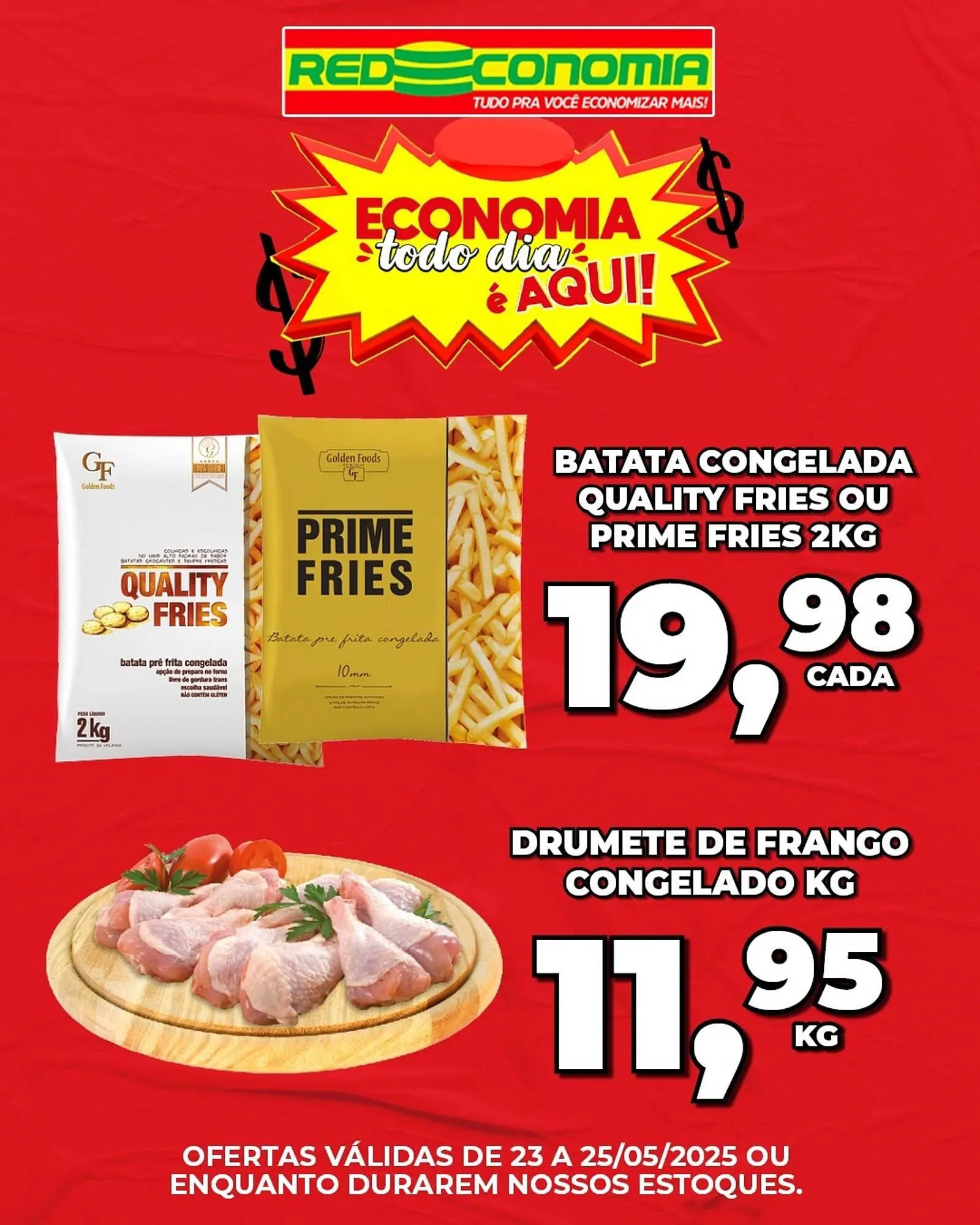 Encarte de Catálogo Rede Economia 22 de maio até 25 de maio 2025 - Pagina 1