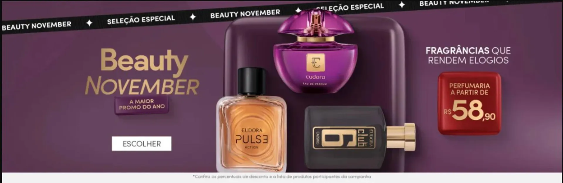 Encarte de Catálogo Eudora 10 de novembro até 29 de novembro 2025 - Pagina 5