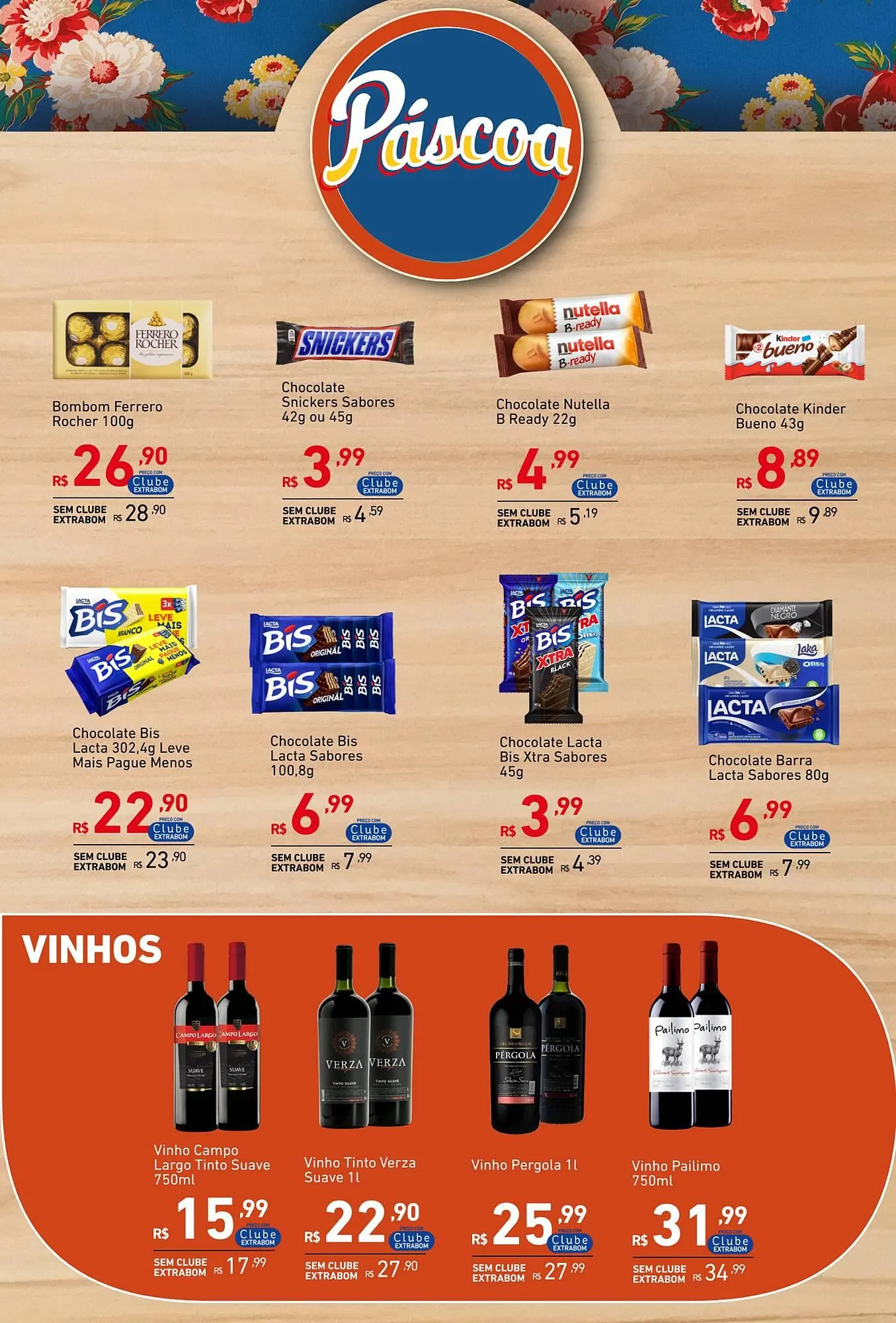 Encarte de Catálogo Extrabom Supermercados 13 de março até 26 de março 2025 - Pagina 3