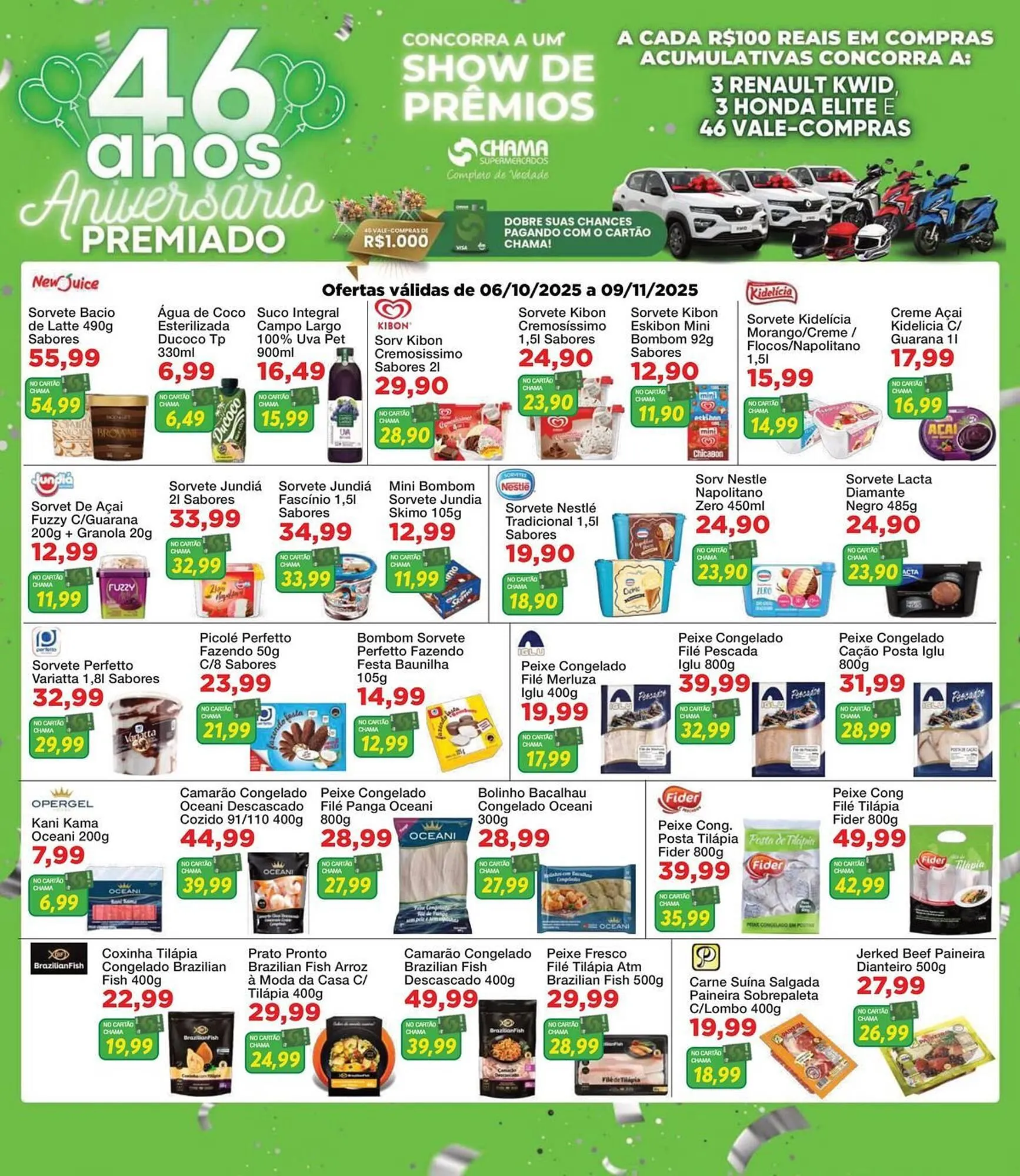 Encarte de Catálogo Chama Supermercados 6 de outubro até 9 de novembro 2025 - Pagina 6