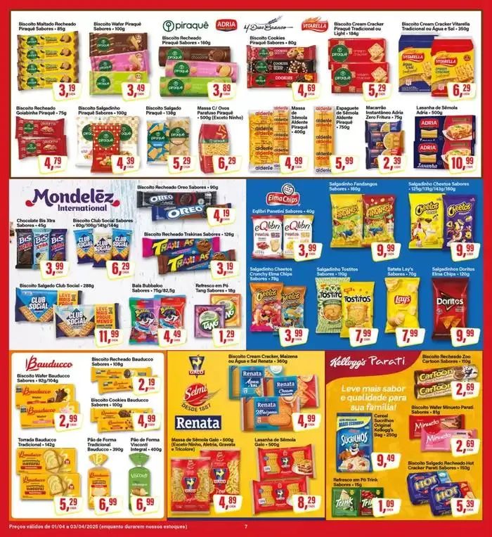 Encarte de Ofertas especiais atraentes para todos 1 de abril até 3 de abril 2025 - Pagina 7
