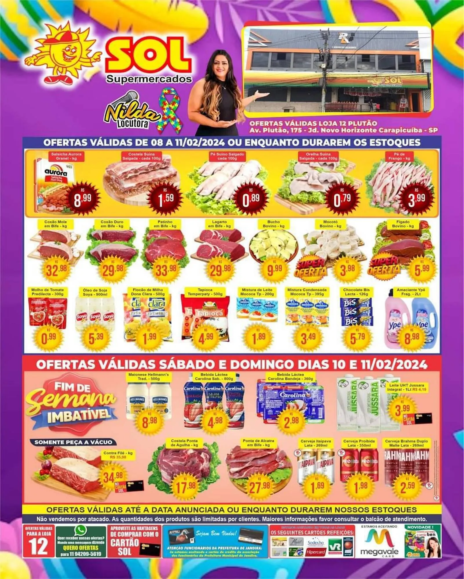 Encarte de Catálogo Sol Supermercados 9 de fevereiro até 11 de fevereiro 2024 - Pagina