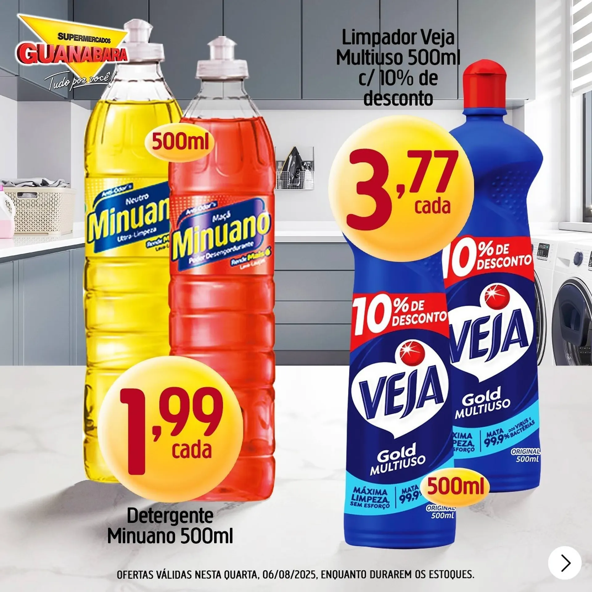 Encarte de Catálogo Supermercados Guanabara 6 de agosto até 6 de agosto 2025 - Pagina 2