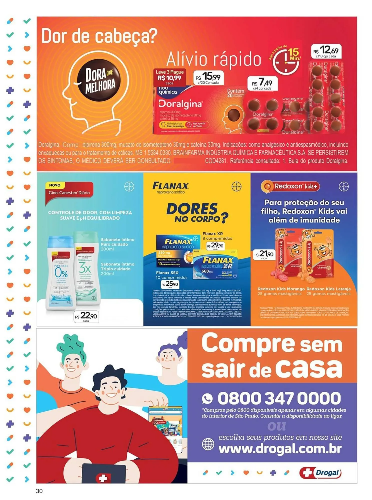 Encarte de Folheto Drogal 1 de setembro até 5 de outubro 2025 - Pagina 30