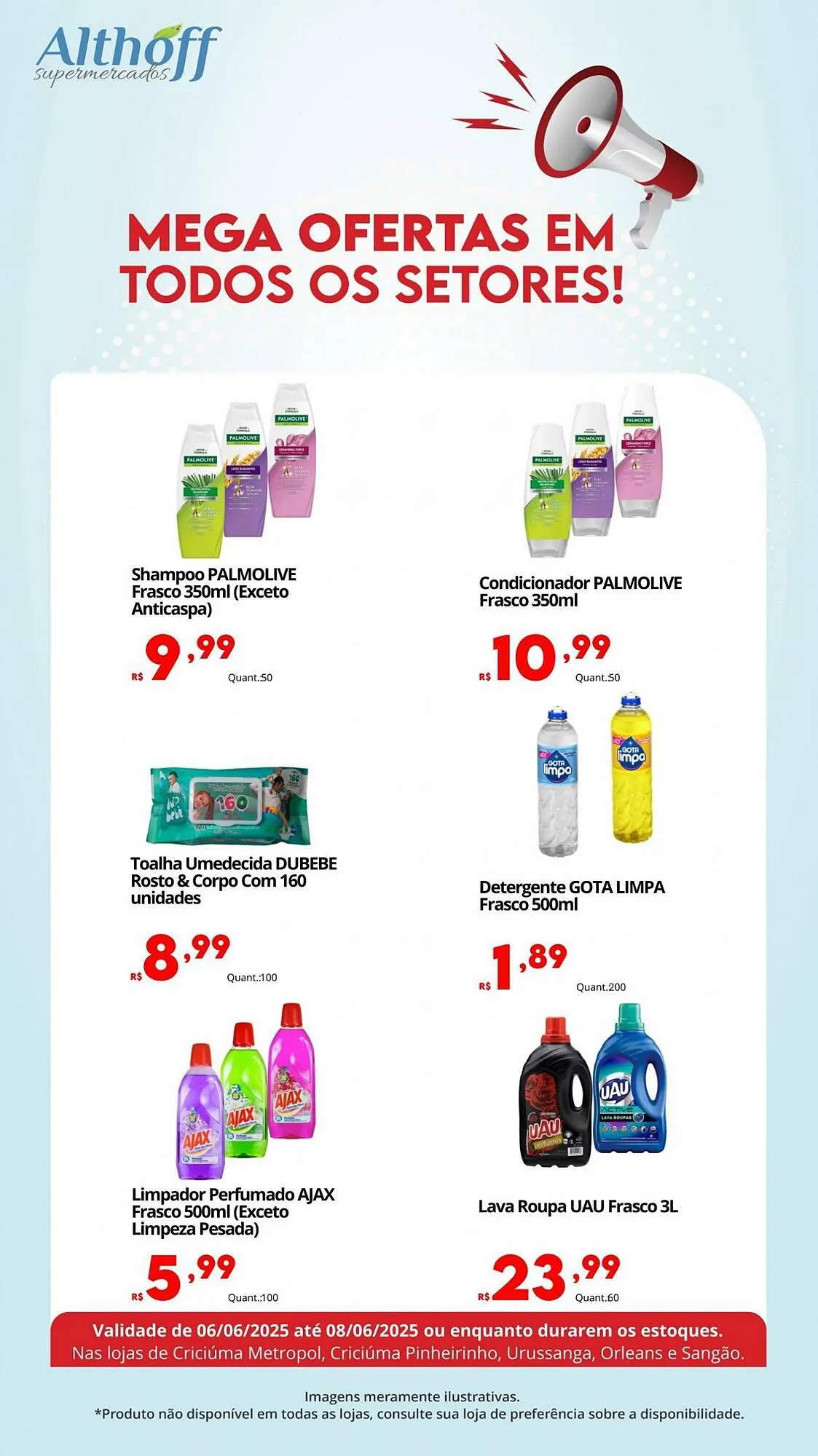 Encarte de Catálogo Althoff Supermercados 6 de junho até 8 de junho 2025 - Pagina 6