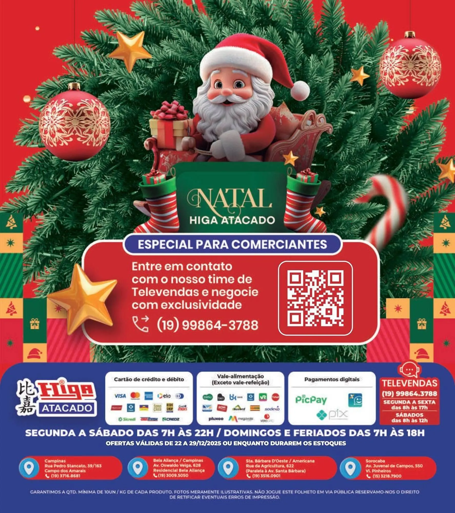 Encarte de Folheto Higa Atacado 22 de dezembro até 29 de dezembro 2025 - Pagina 13
