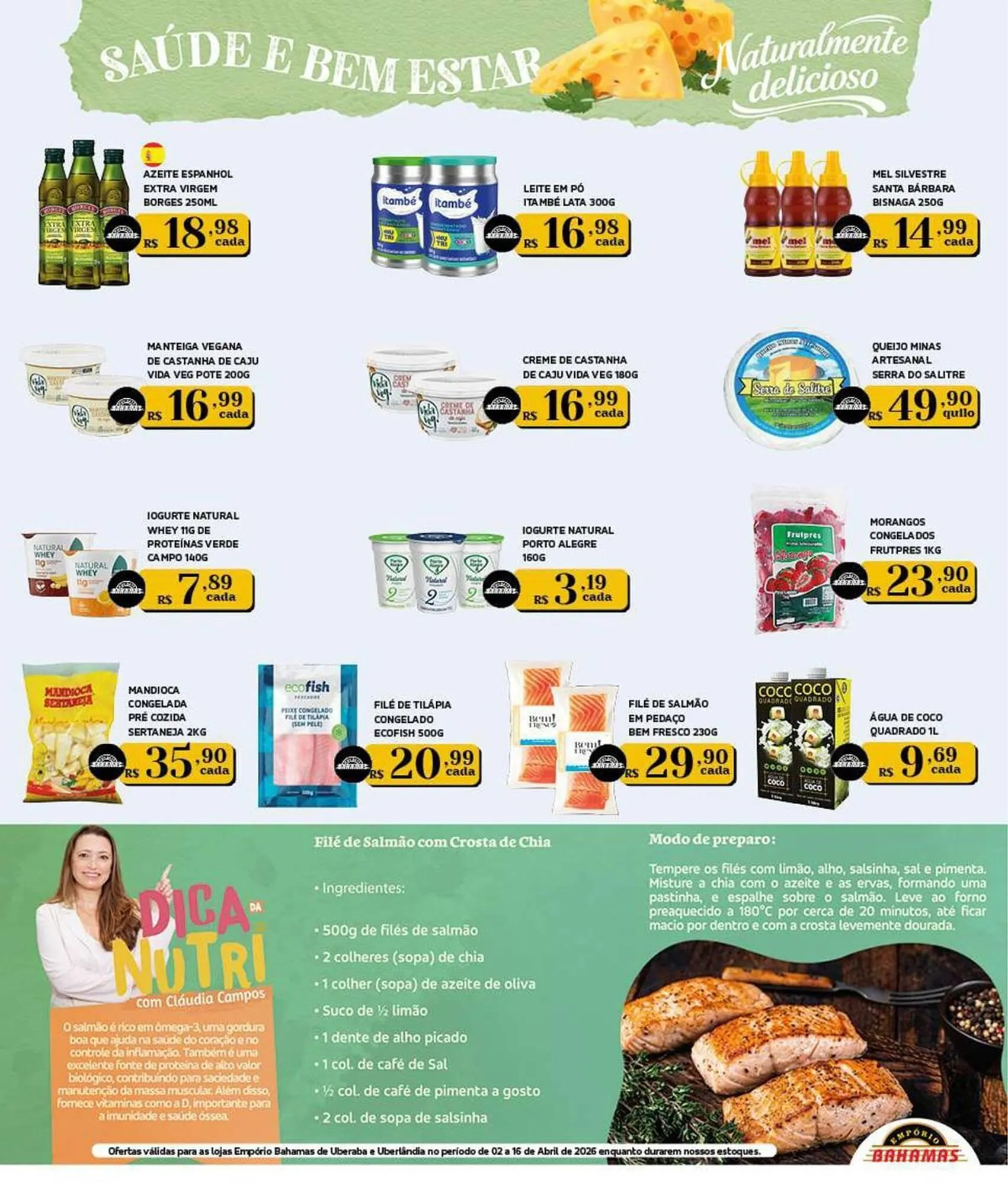 Encarte de Catálogo Empório Bahamas 2 de abril até 16 de abril 2026 - Pagina 9