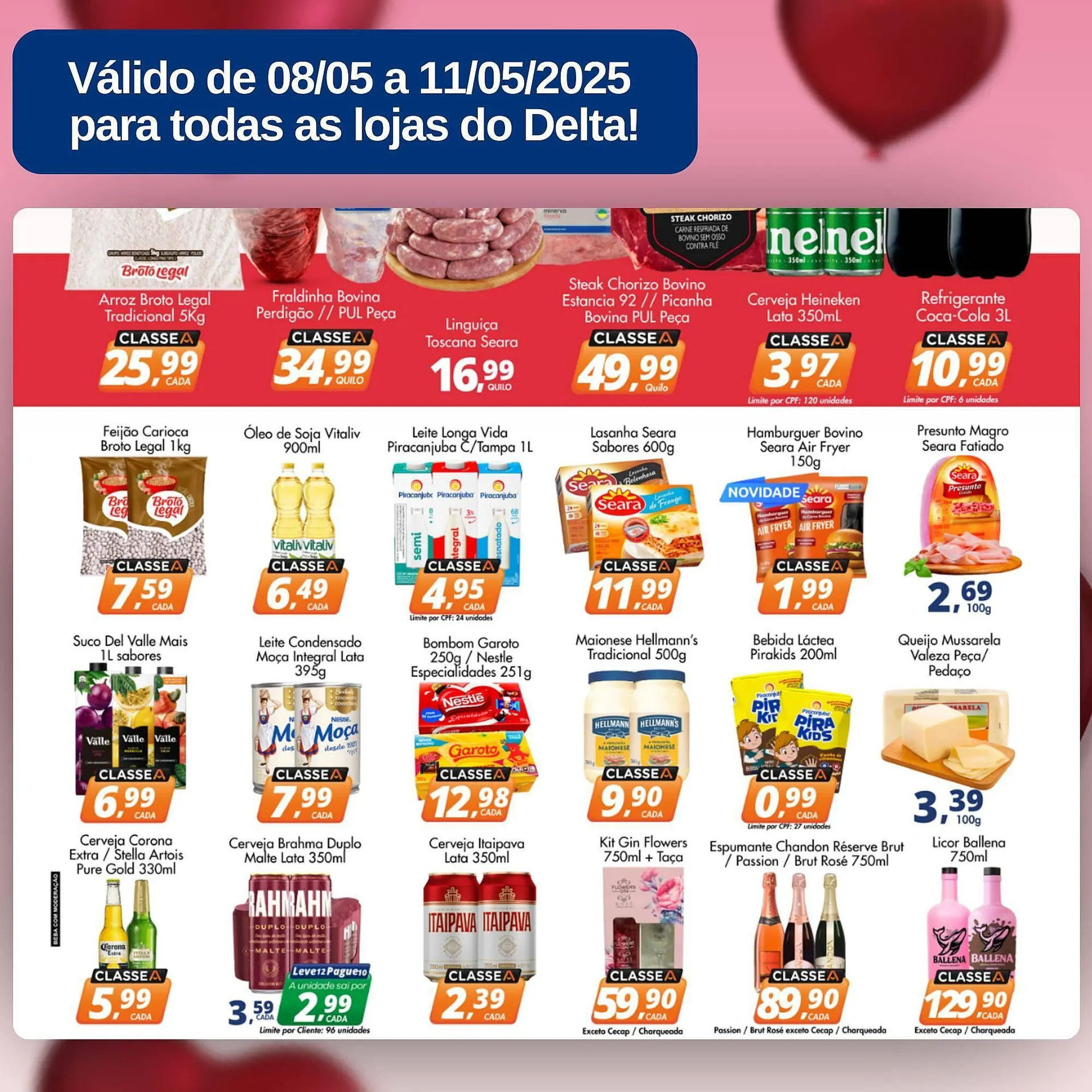 Encarte de Catálogo Delta Supermercados 8 de maio até 11 de maio 2025 - Pagina 2