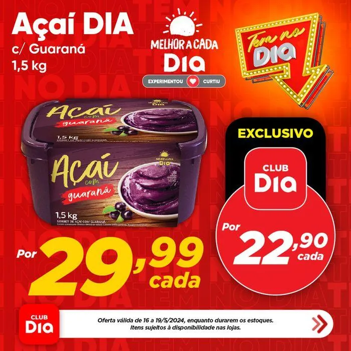Encarte de Ofertas Supermercado Dia 16 de maio até 19 de maio 2024 - Pagina 7