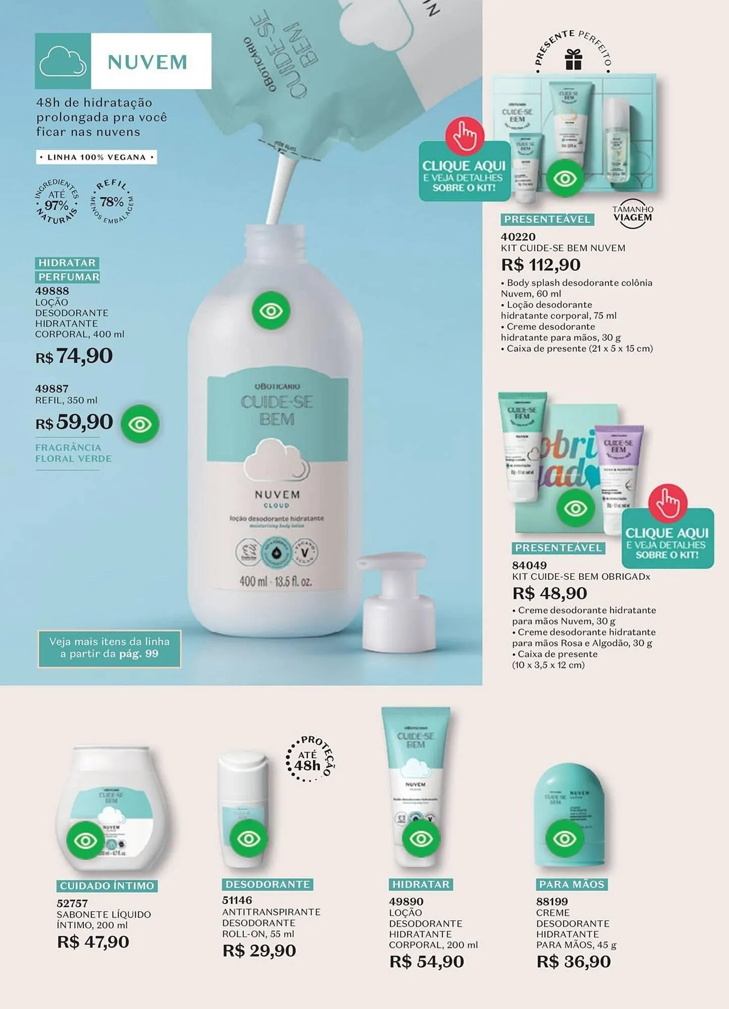 Encarte de Catálogo O Boticário 13 de abril até 10 de maio 2026 - Pagina 100