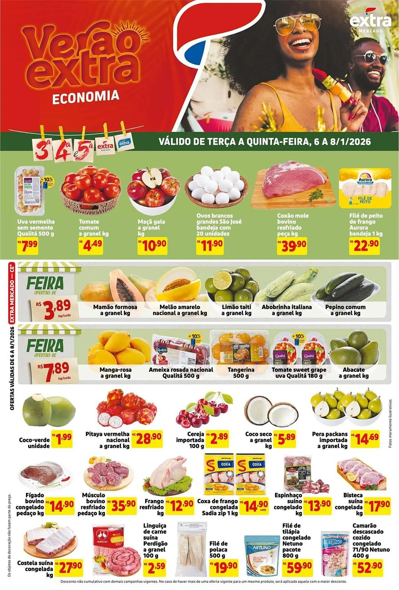Encarte de Catálogo Extra 6 de janeiro até 8 de janeiro 2026 - Pagina 1