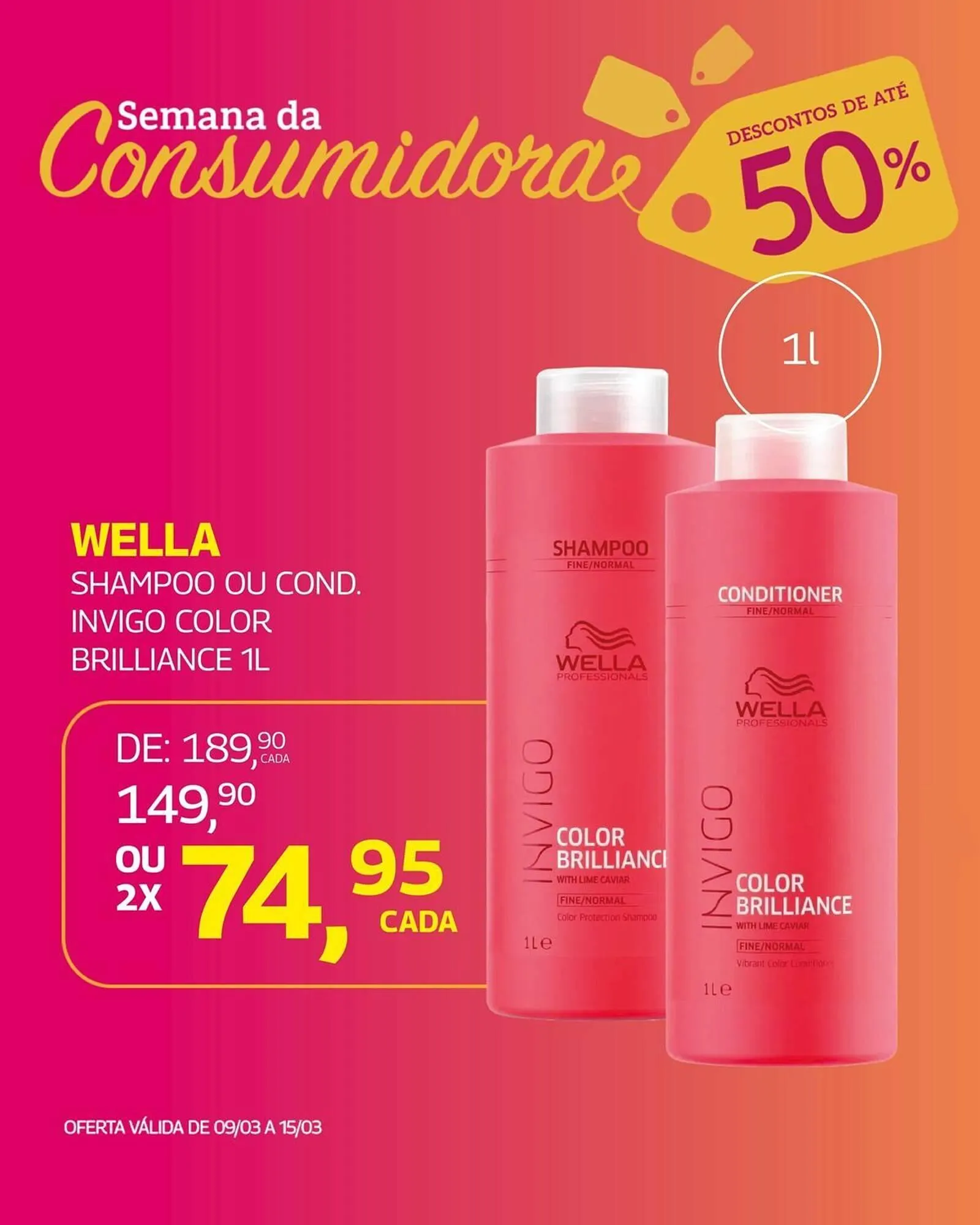 Encarte de Folheto Lojas Rede 9 de março até 15 de março 2026 - Pagina 2